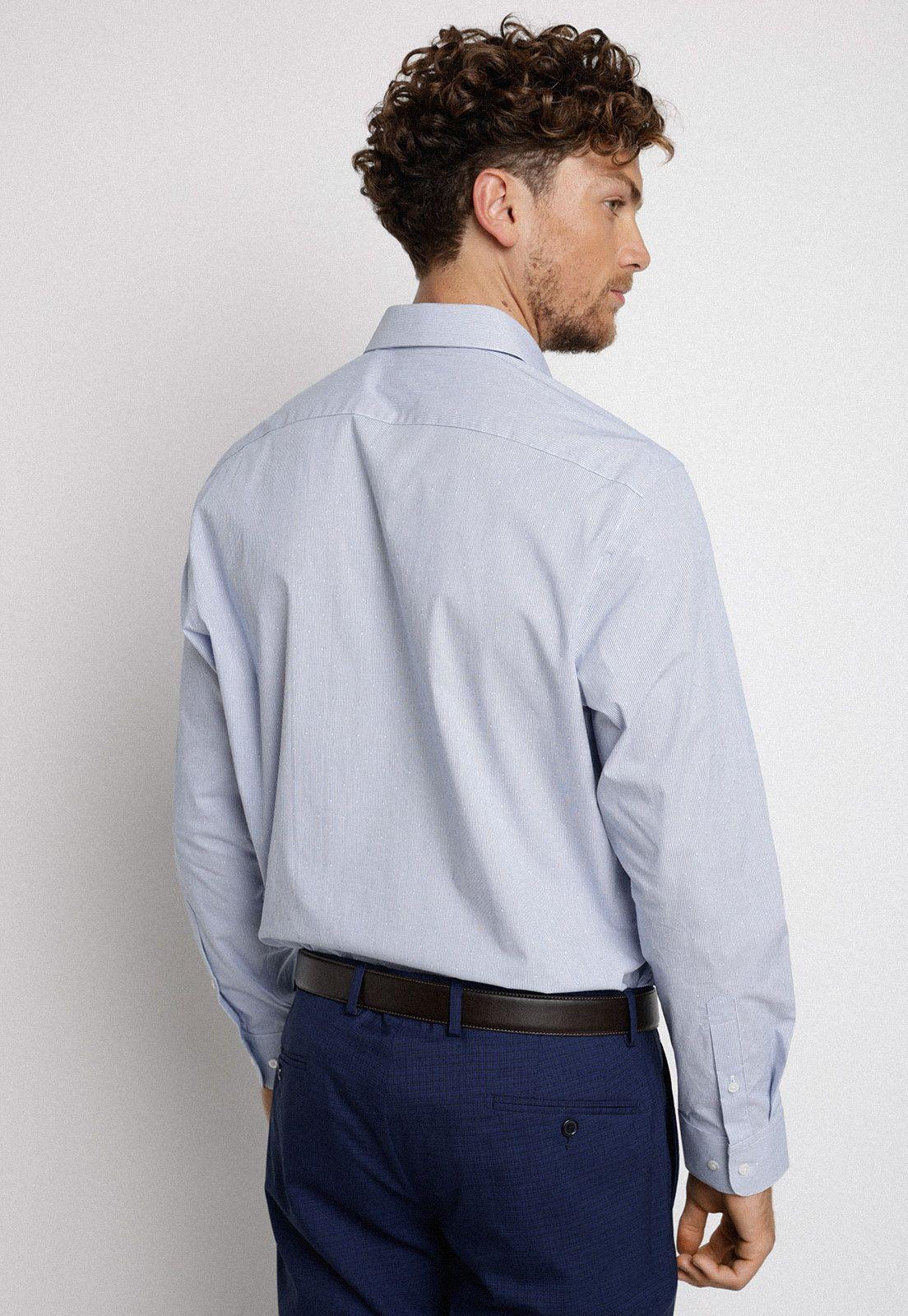 Camisa Formal Dynamic Azul-1