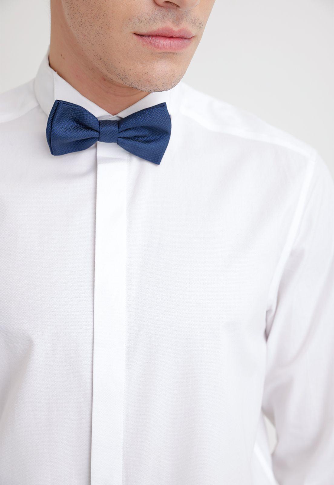 Camisa Formal Hombre Ceremonia Blanco-2