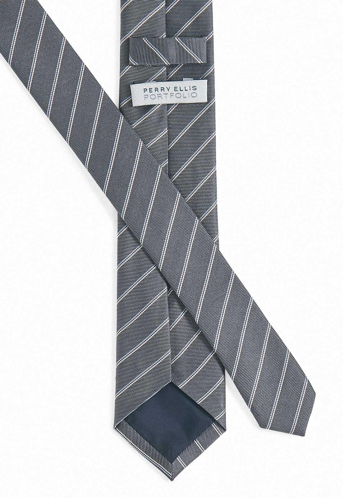 Corbata Fantasía Gris Oscuro Resist Spill-2