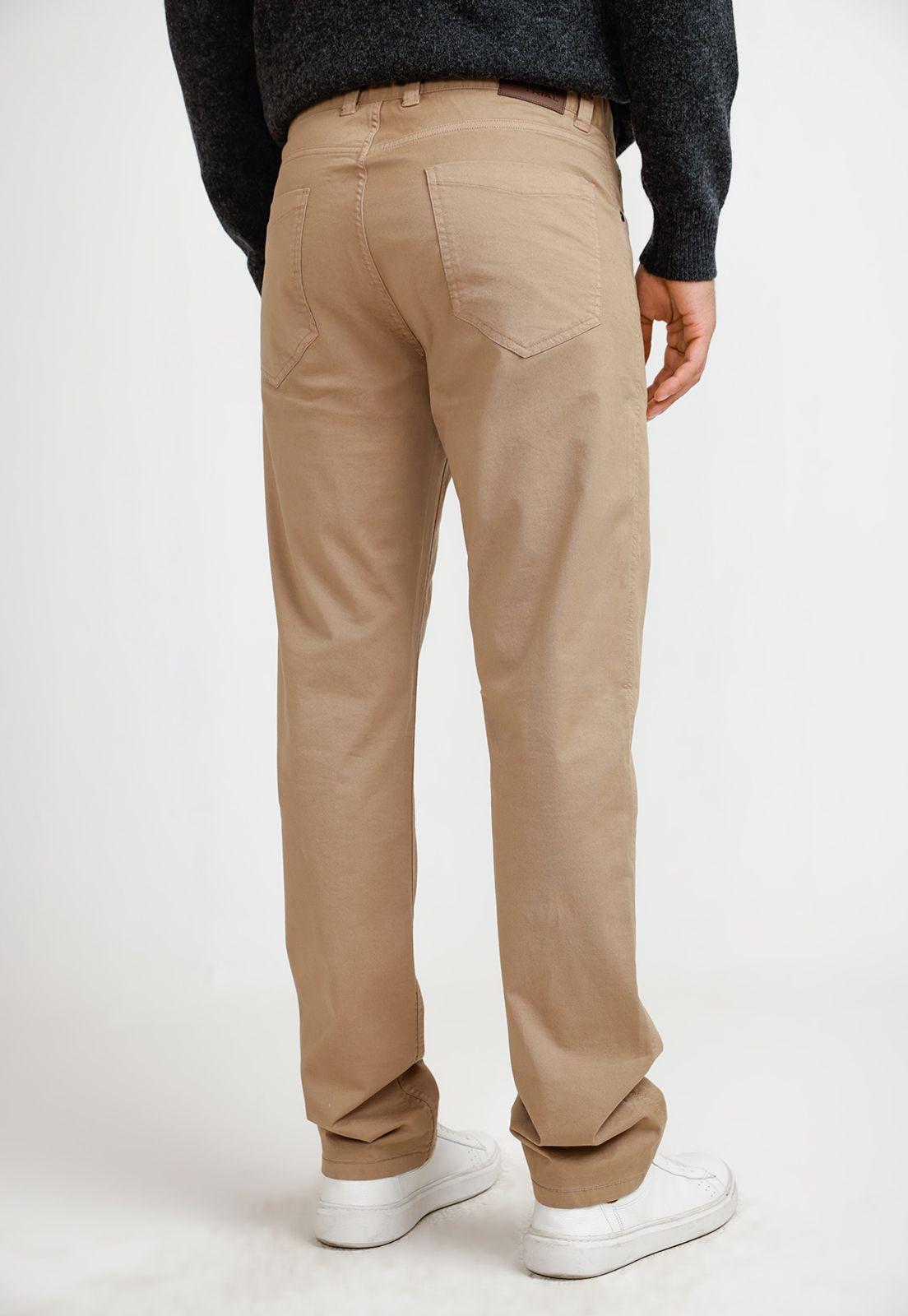 Pantalón Hombre Algodón Vilas Khaki-1