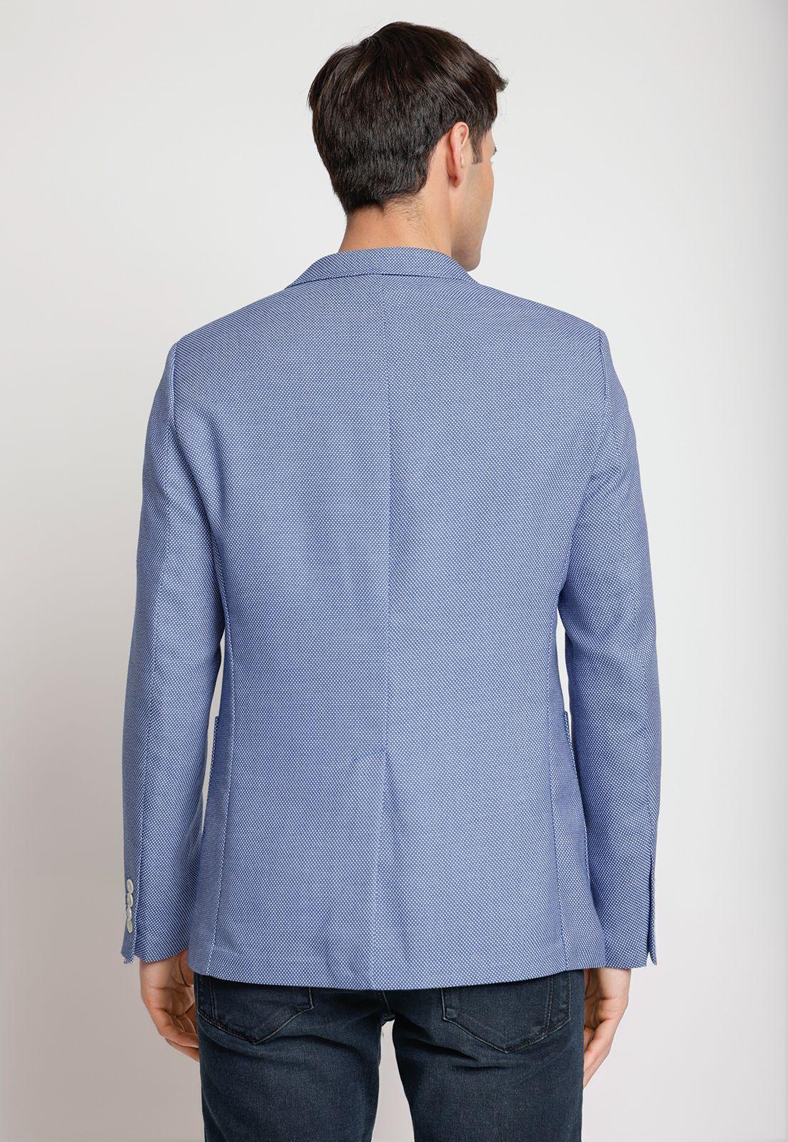 Chaqueta Hombre Casual Azul-1