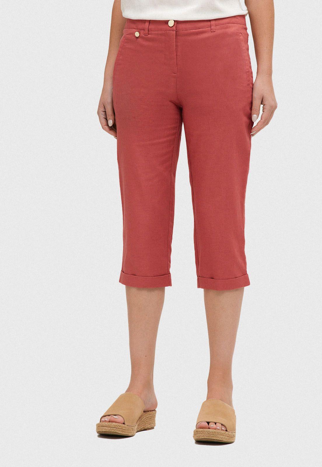 Pantalón Marfa Capri Terracota-0