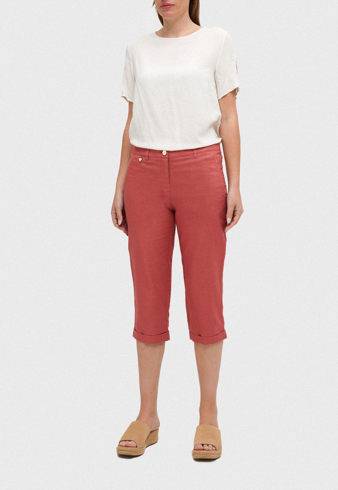 Pantalón Marfa Capri Terracota-3