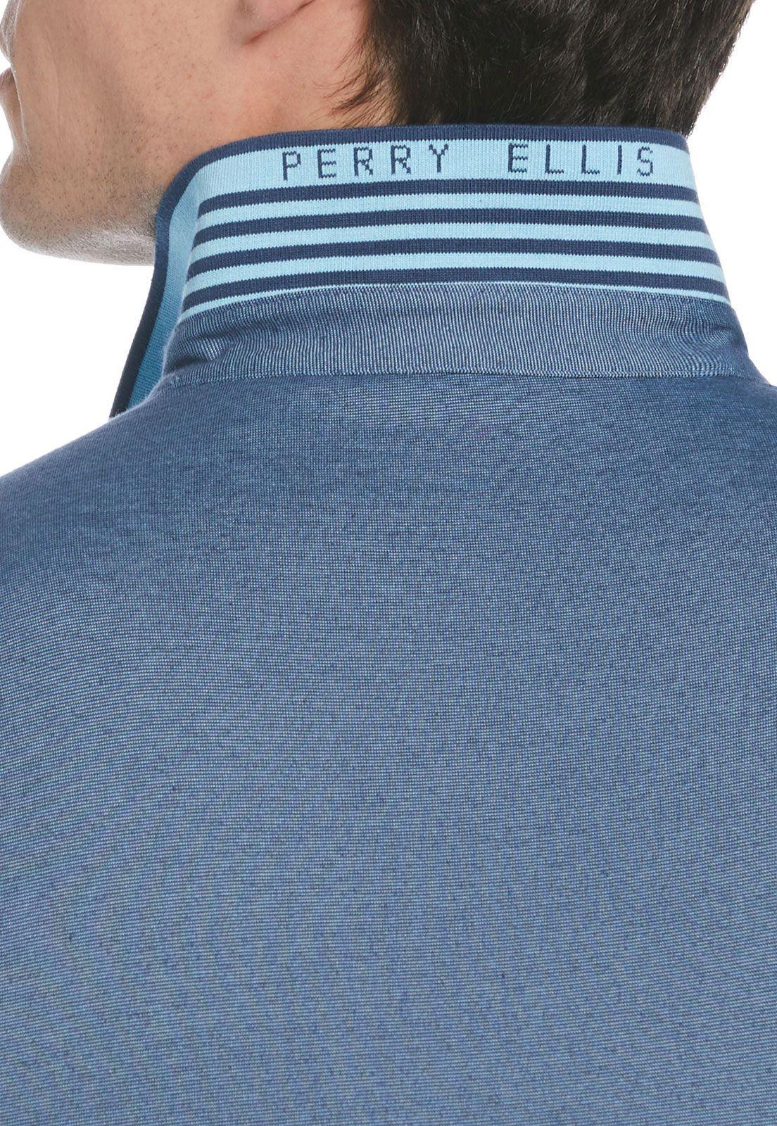 Polera Casual Icon Polo Azul Piedra-2