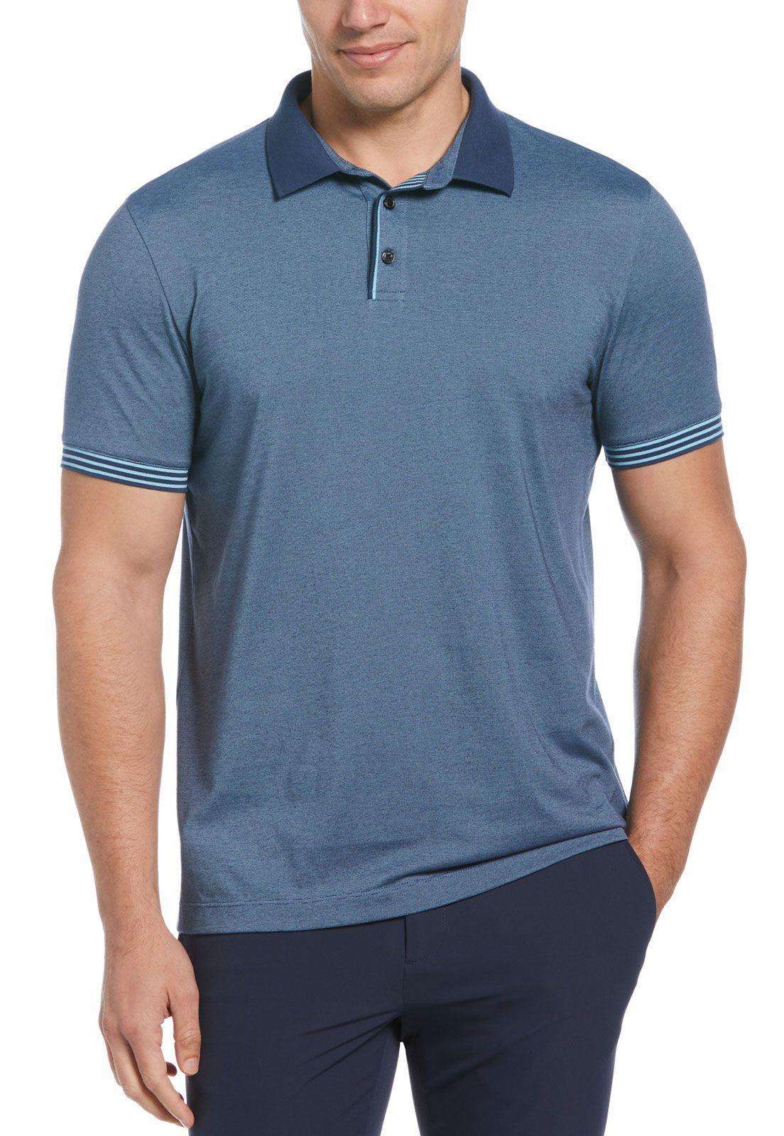 Polera Casual Icon Polo Azul Piedra-0