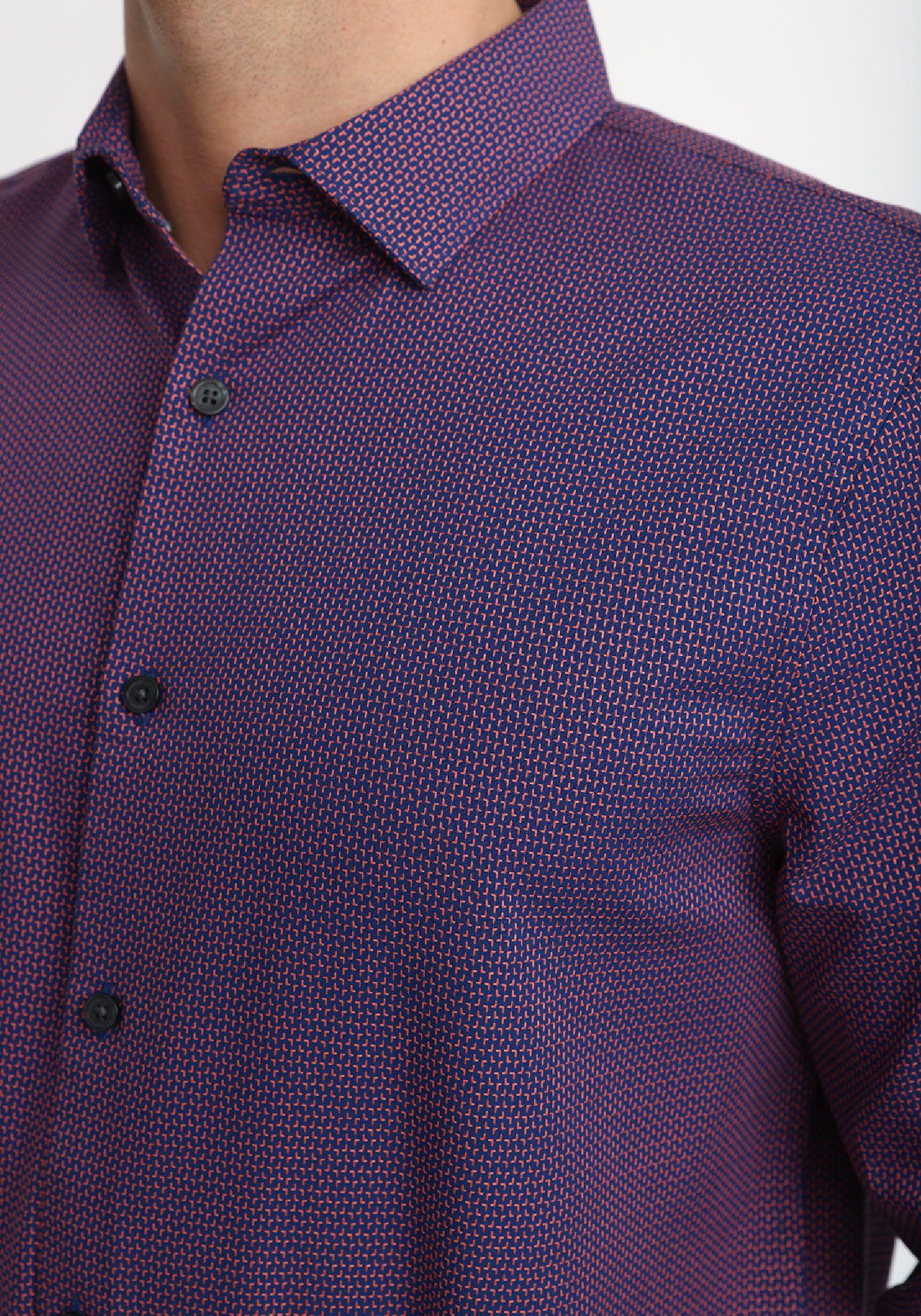 Camisa Hombre Algodón Coral 4KSW7012-2