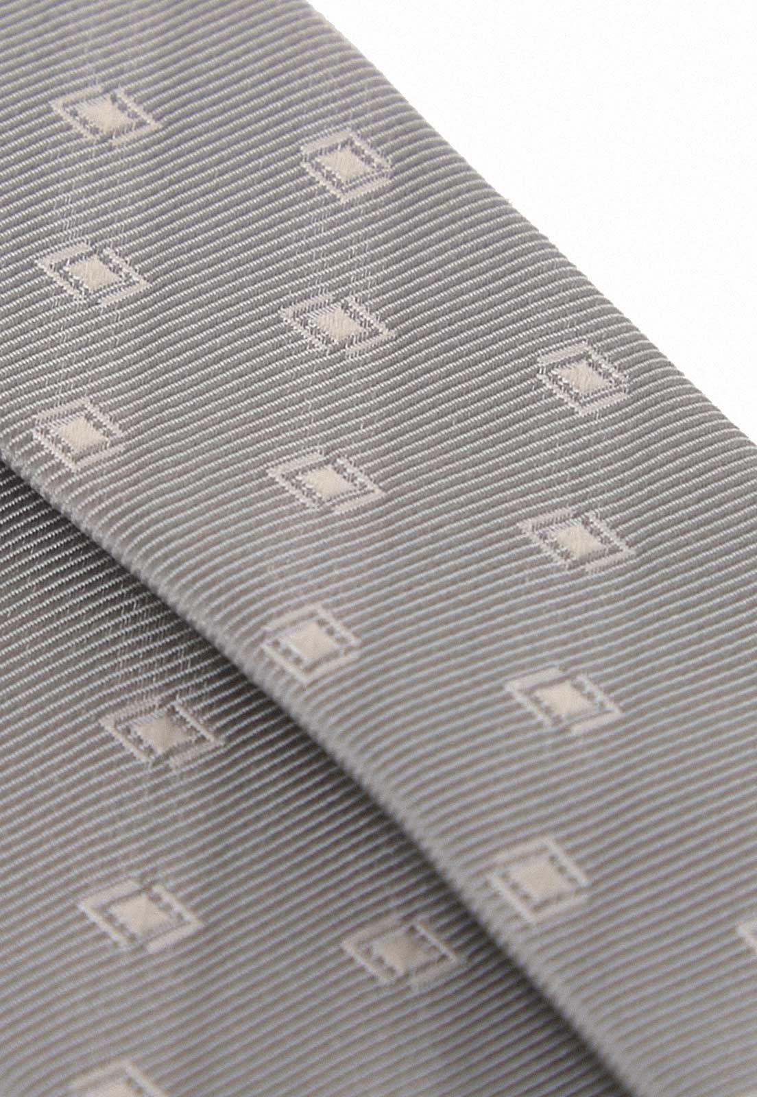 Corbata Fantasía Plata Resist Spill Plata-3