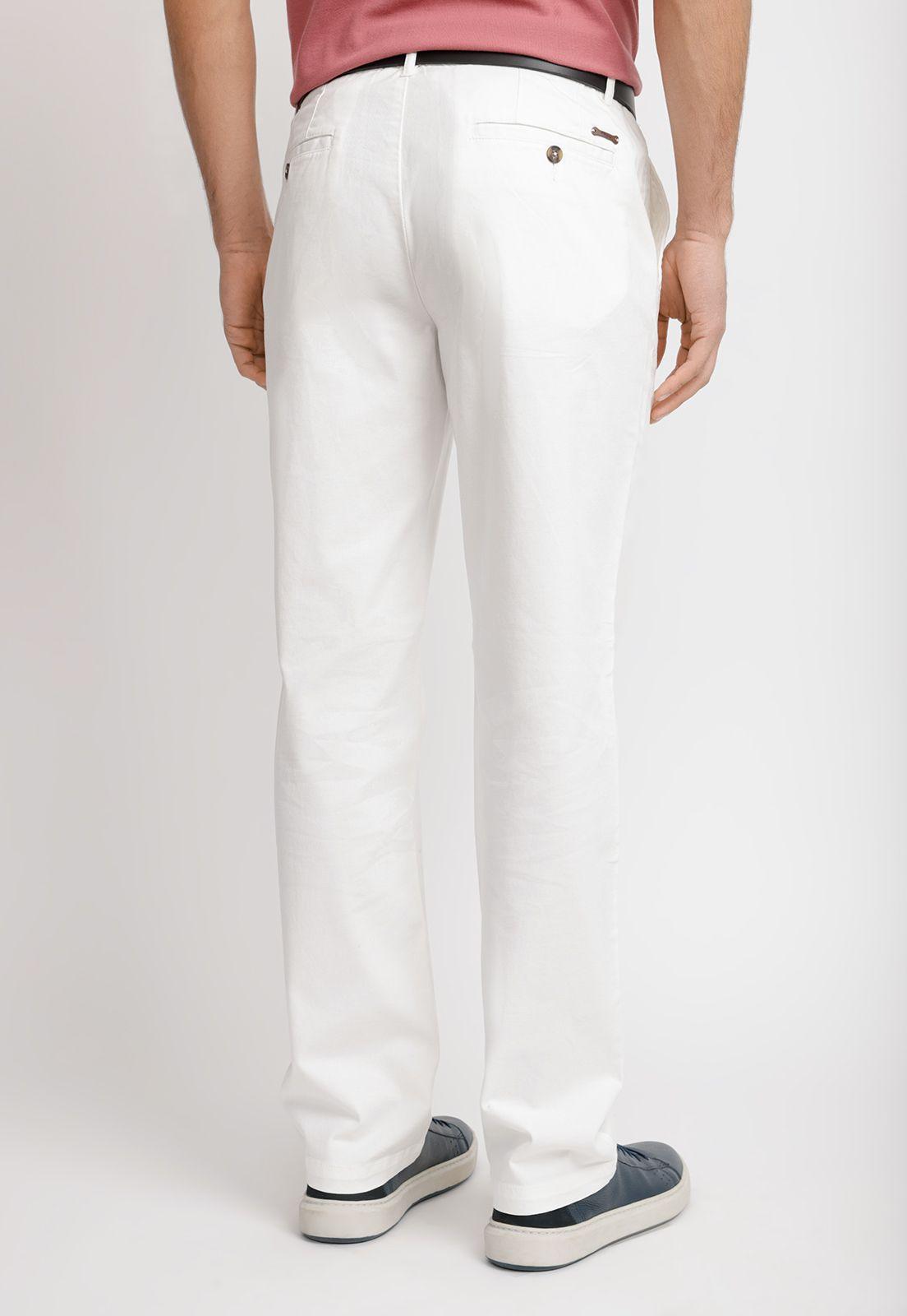 Pantalón Chino Hombre Algodón Vinci Crudo-1