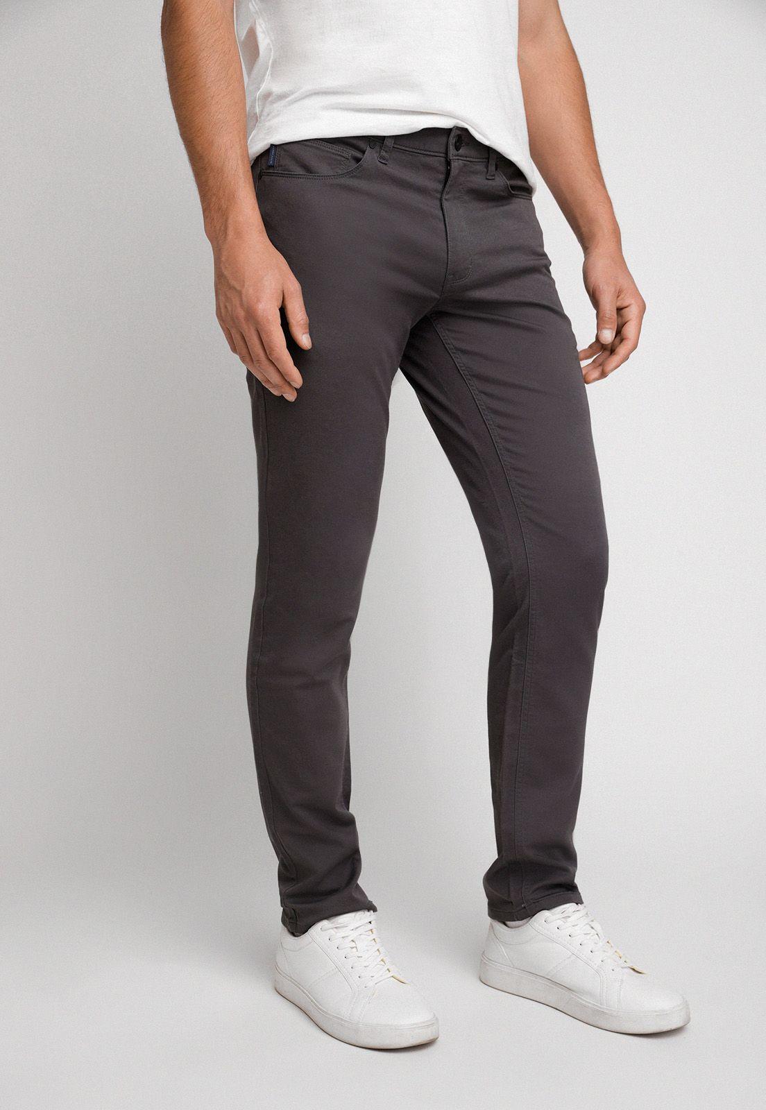 PANTALÓN HOMBRE CASUAL 5 BOLSILLOS-0