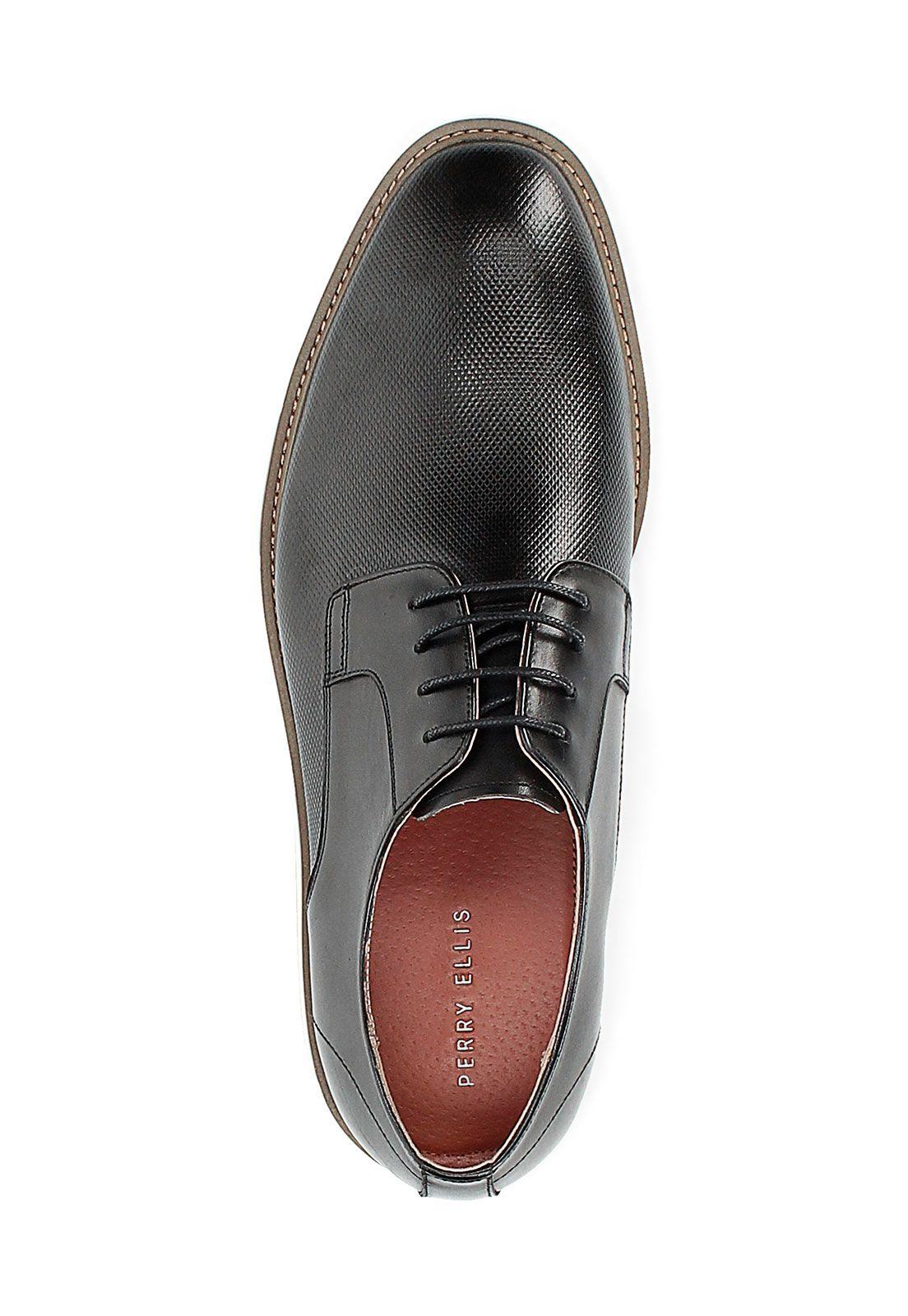 Zapato Formal Cuero Negro-2