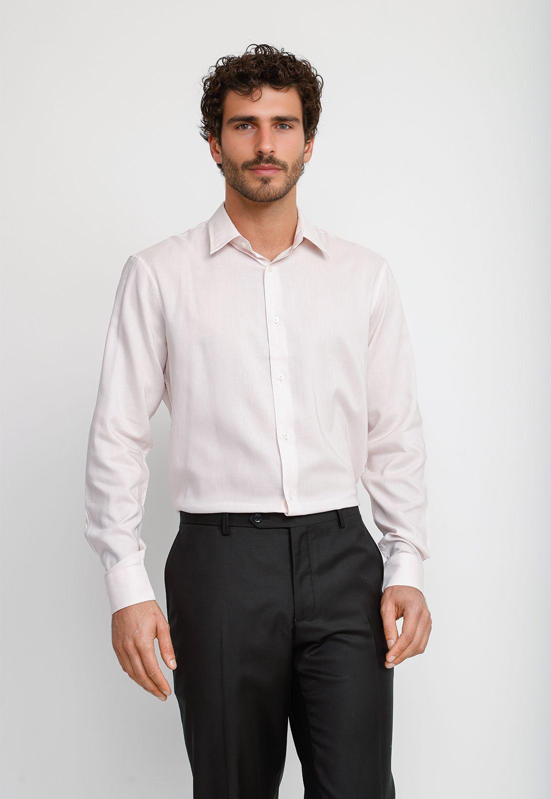 Camisa Hombre Formal Rosada SAW1054001-0