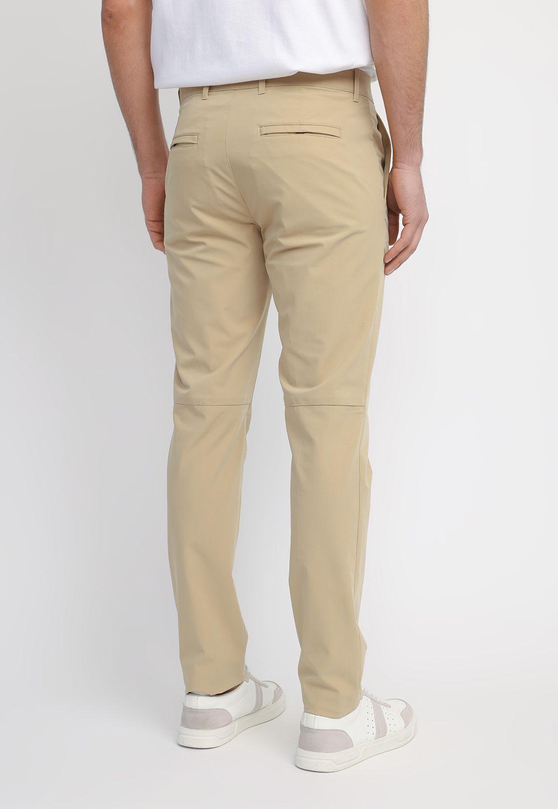 Pantalón Hombre Chino Performance Beige-1