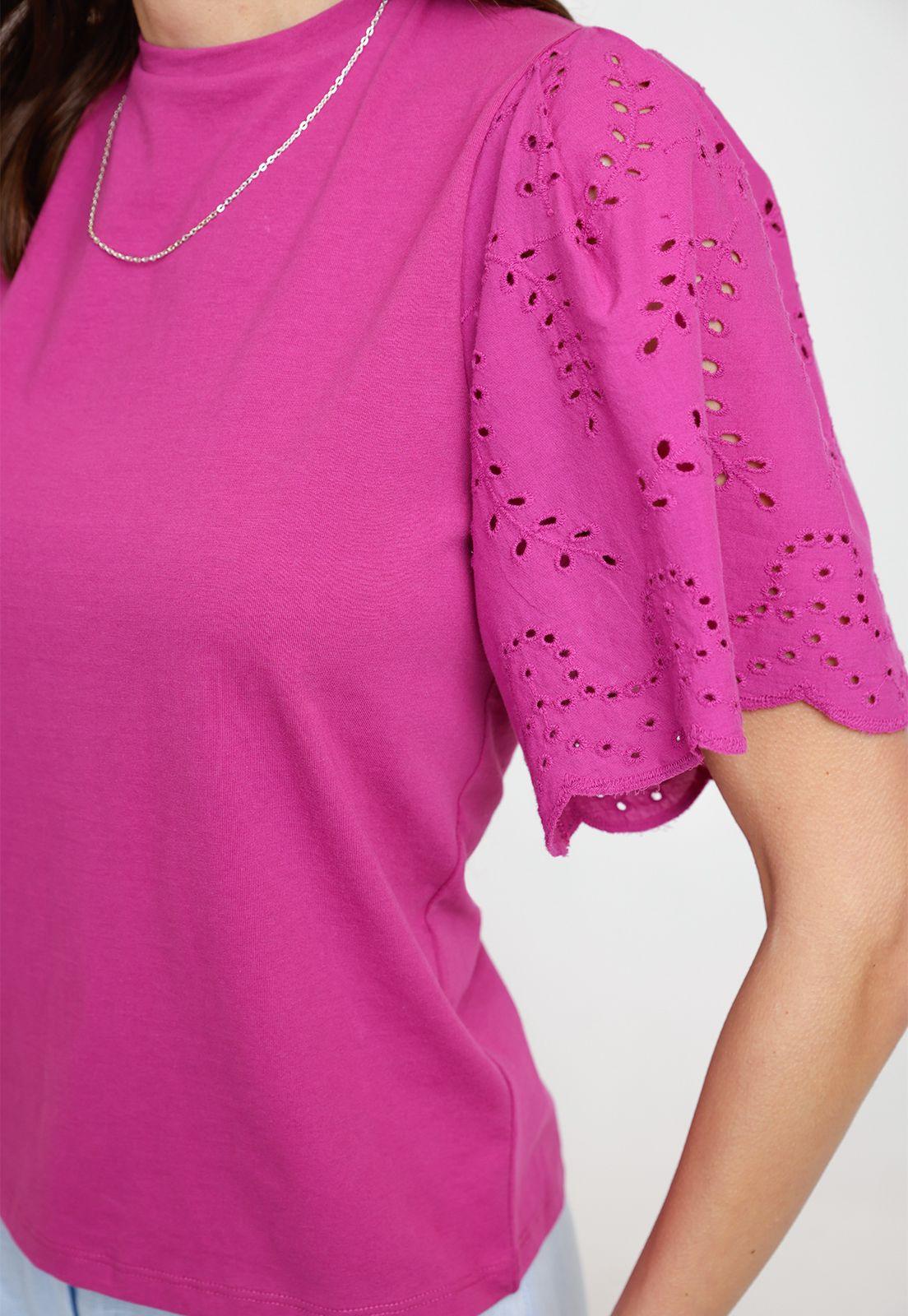 Polera de Mujer Modelo Pascal Color Violeta-2