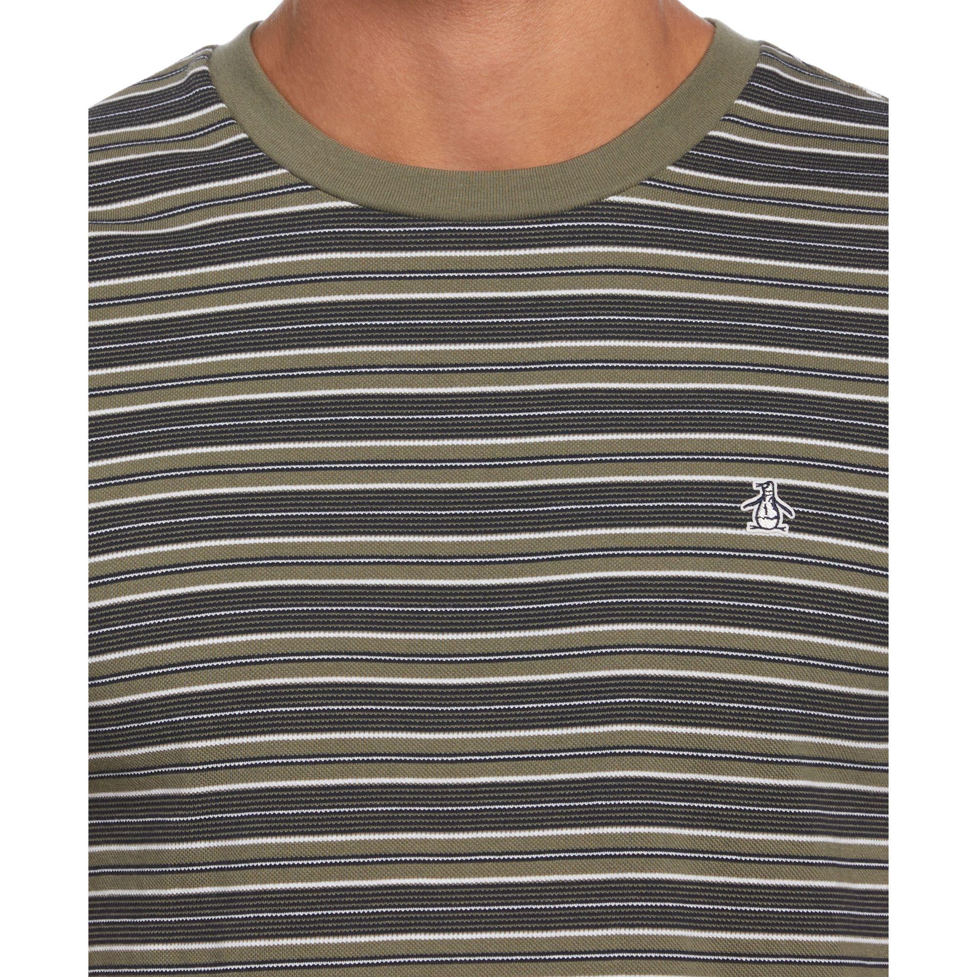 Polera De Hombre Rayas Militar-2