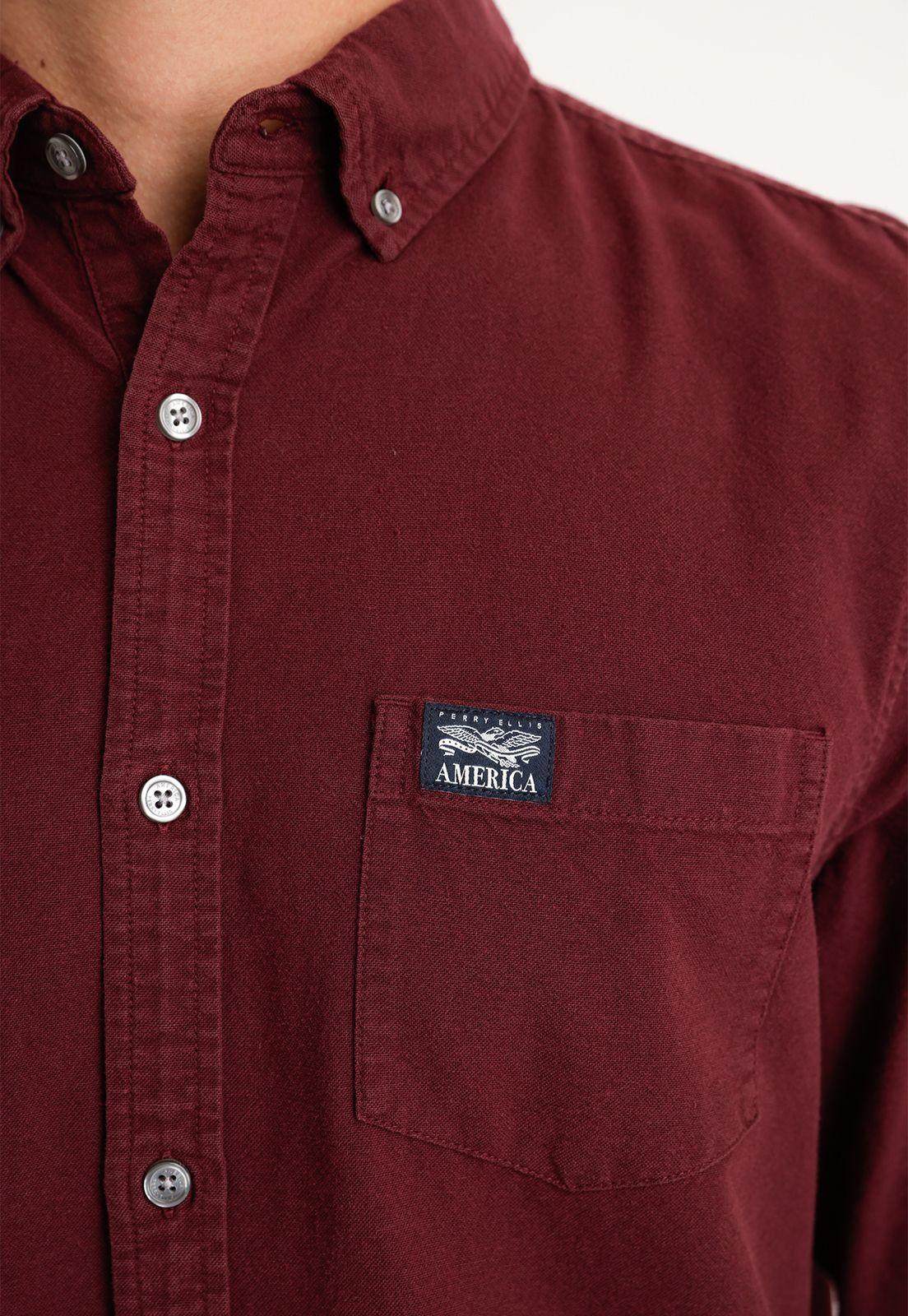 Camisa Hombre Manga Larga Button Down Oxford-2