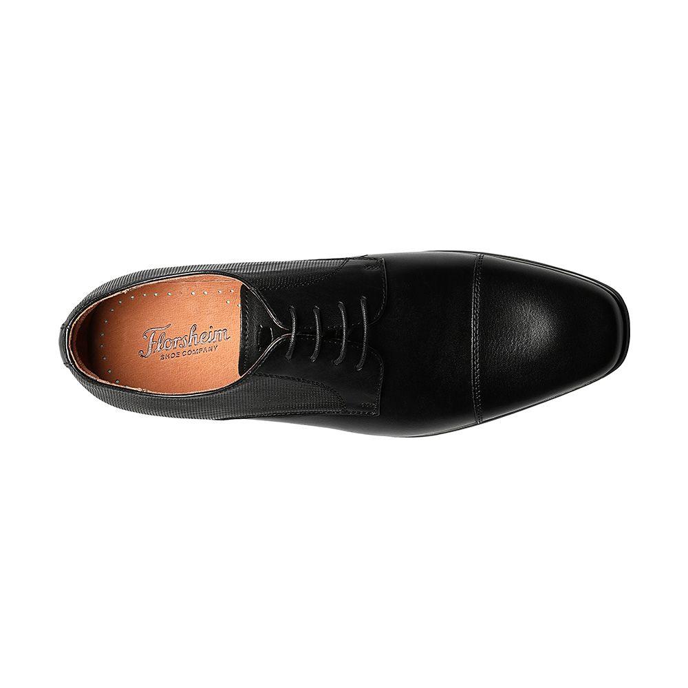 Zapatos Postino Cap Toe Oxford Negro-6