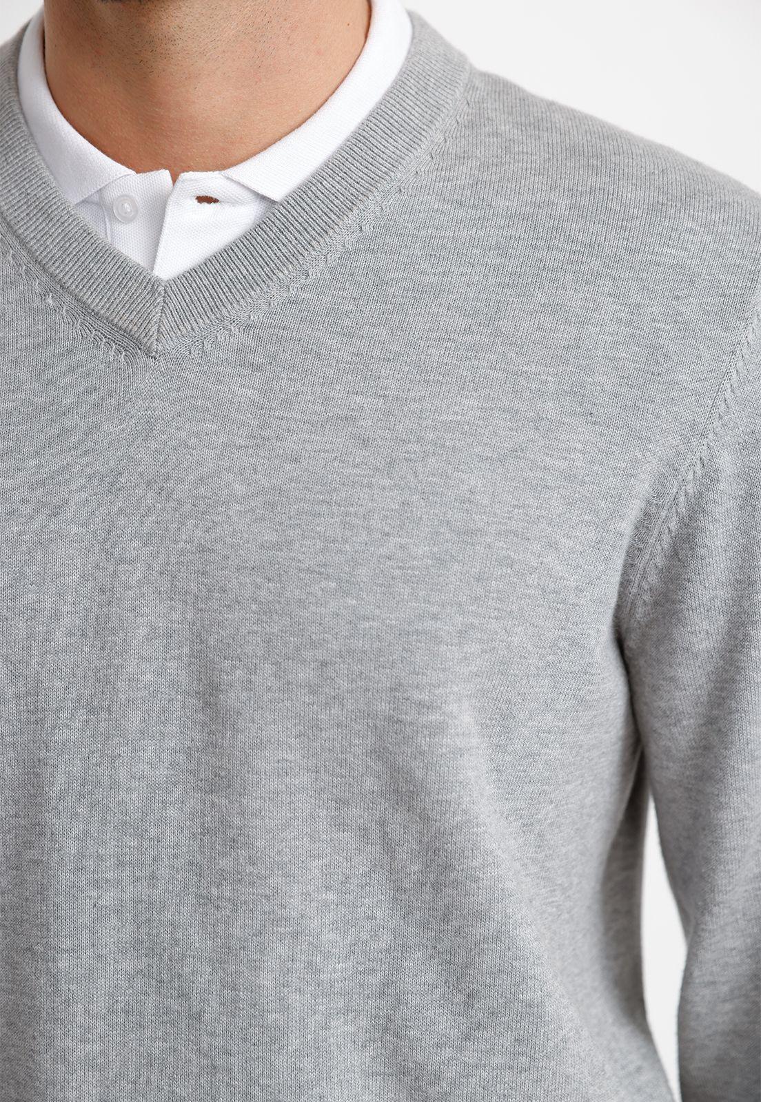 Tejido Hombre Parrot Gris-2