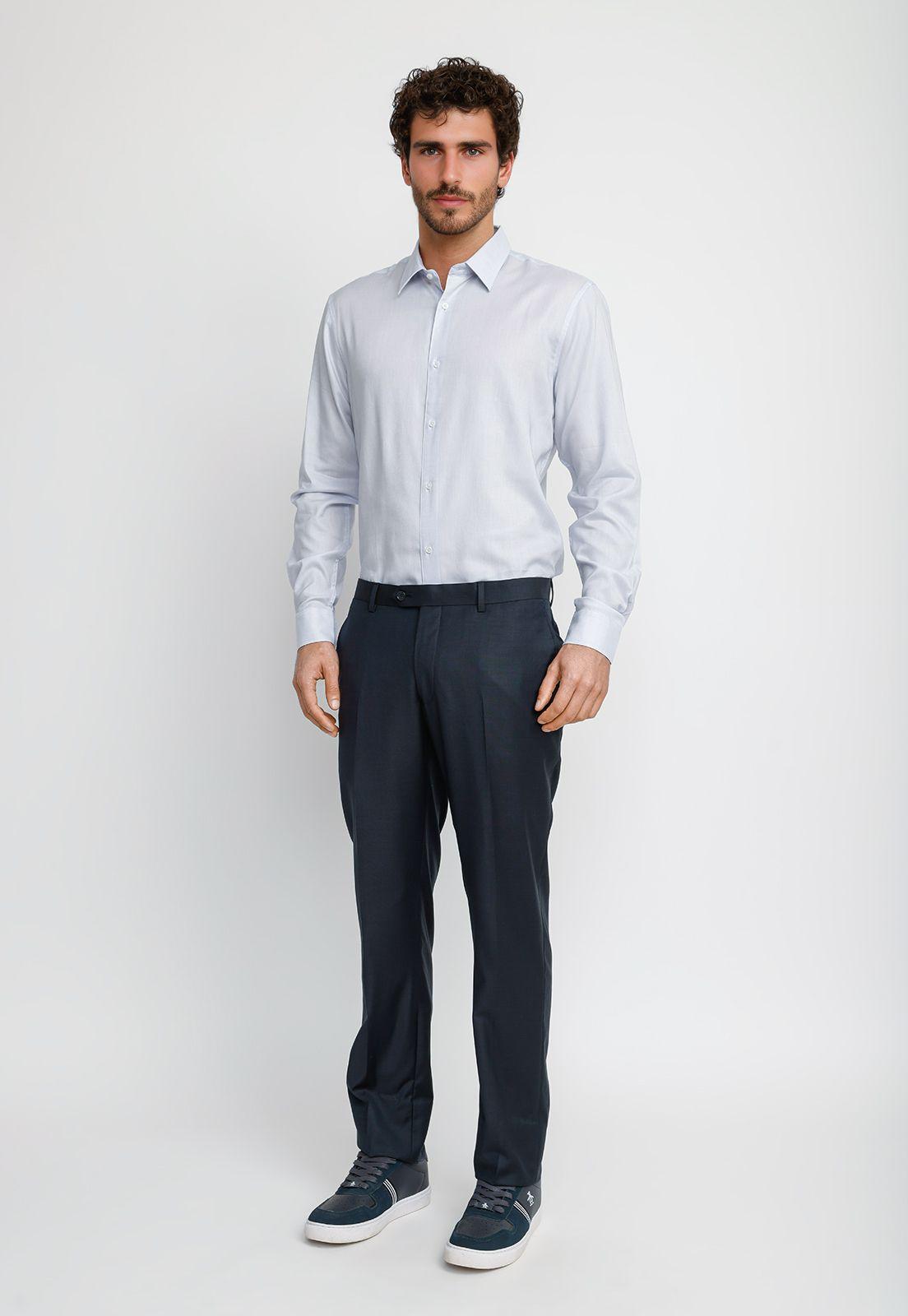 Camisa Hombre Formal Celeste SA-3