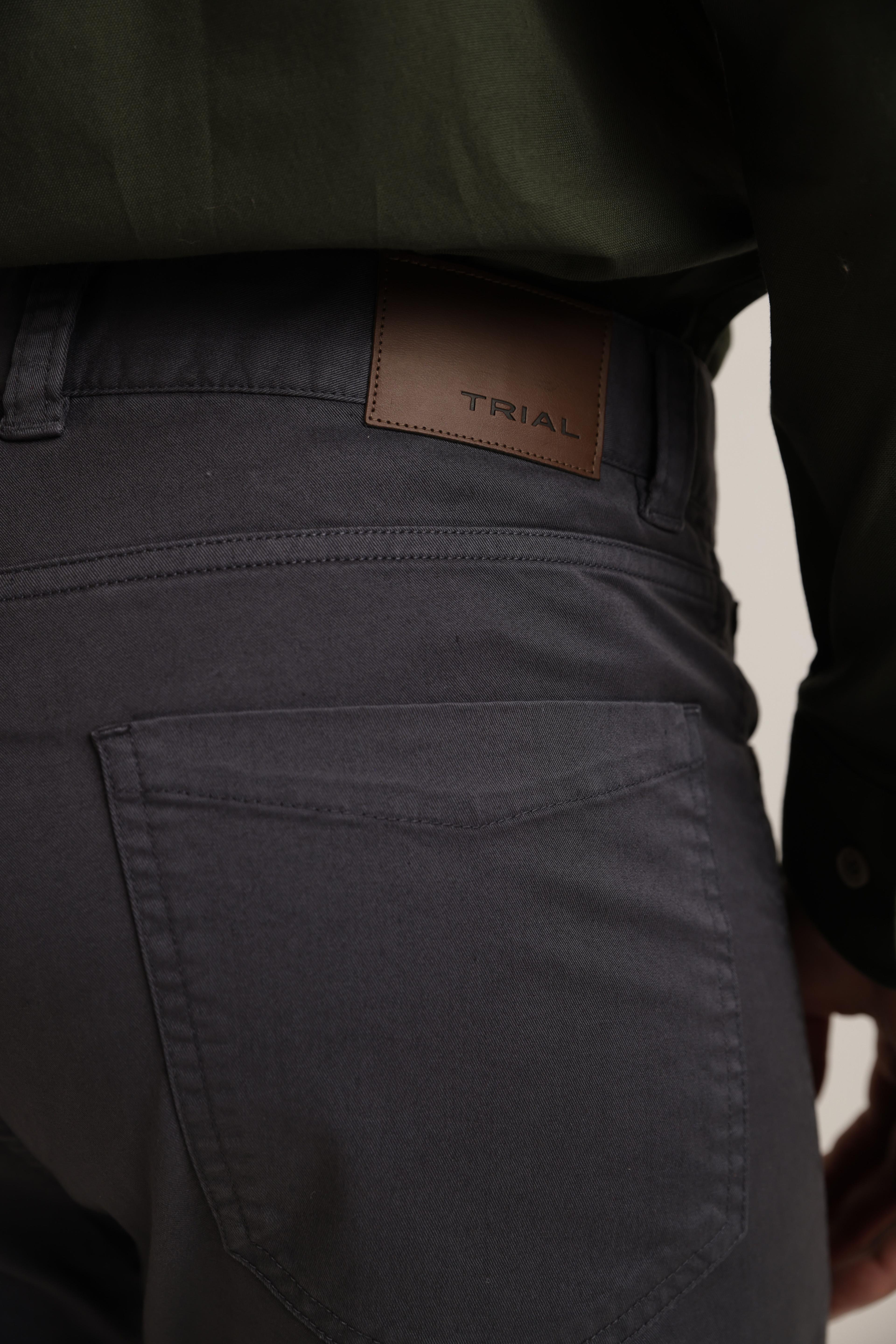 Pantalón Hombre Algodón Vilas Gris-2