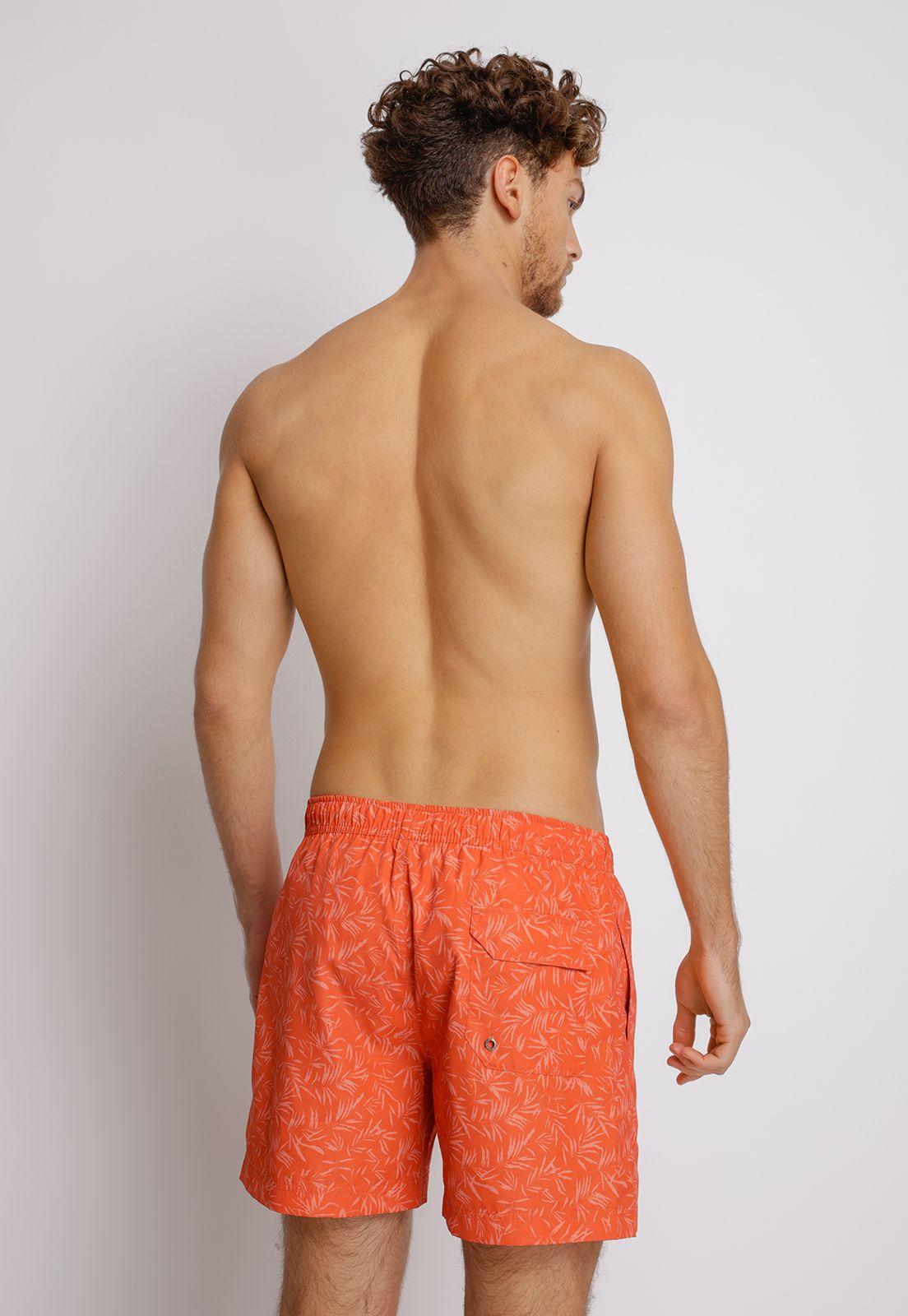 Traje de baño hombre Slim Fit Juma  Naranjo-1