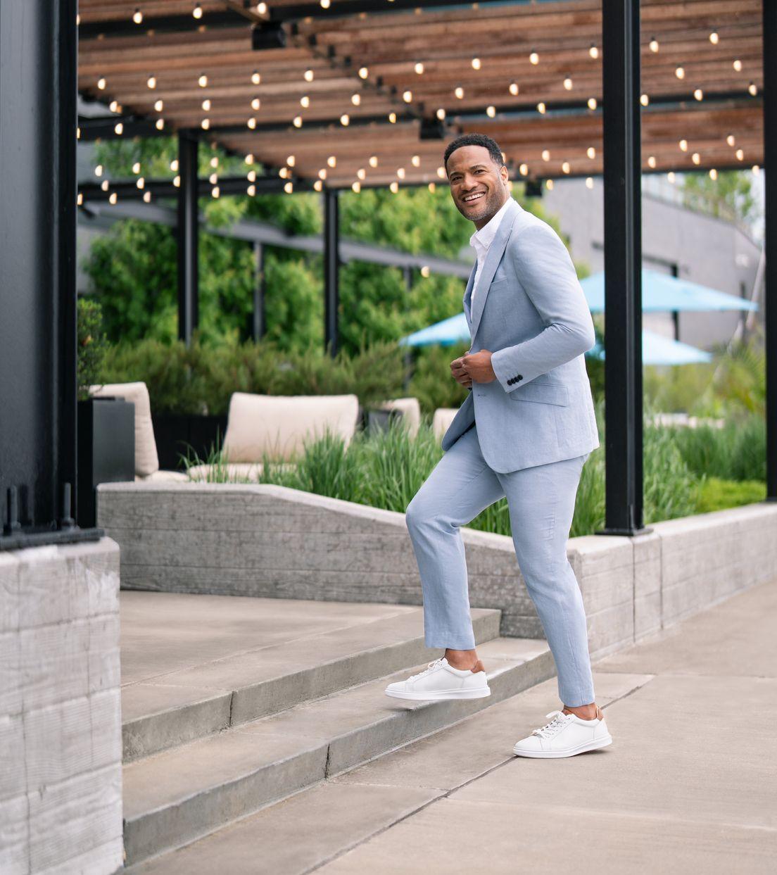 Zapatillas Casual Social Lace To Toe Sneaker Blanco-8