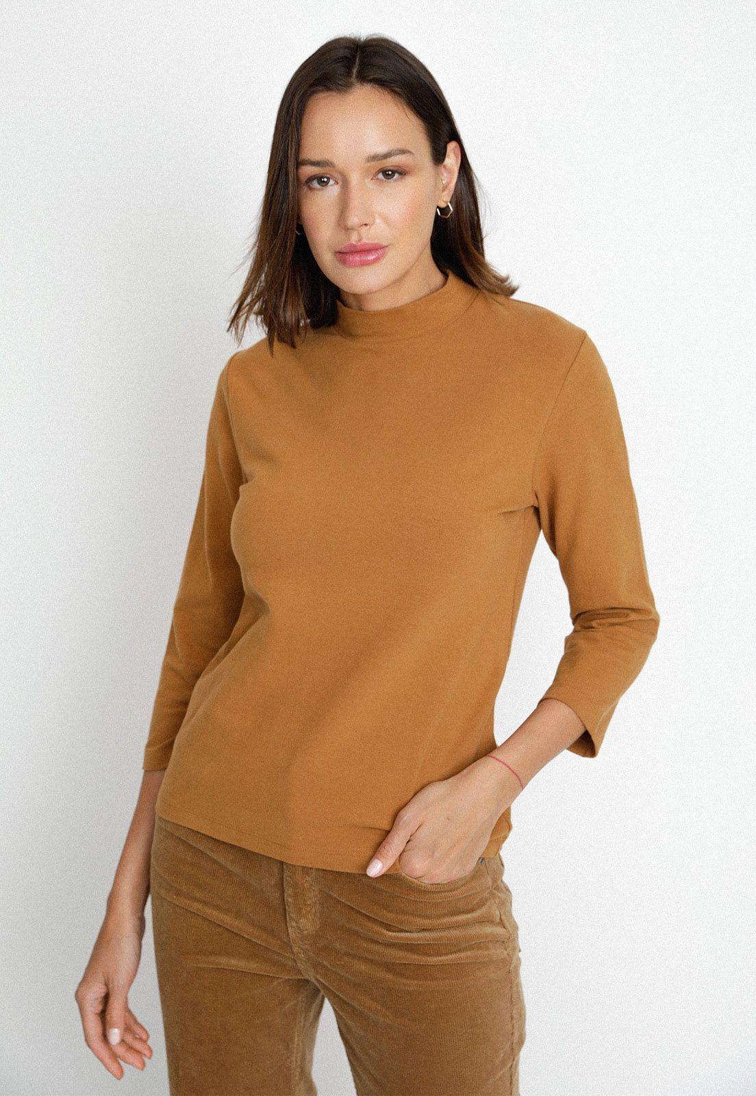 Polera Arwen Café Claro-0