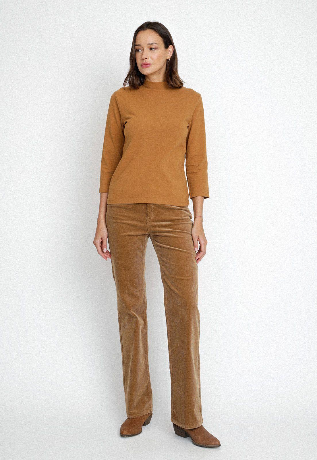 Polera Arwen Café Claro-3