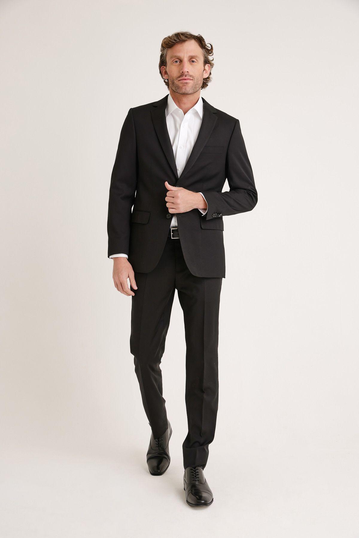 Traje Formal Hombre negro-0