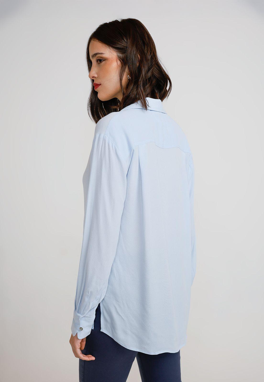 Blusa Mujer Calista Celeste-1
