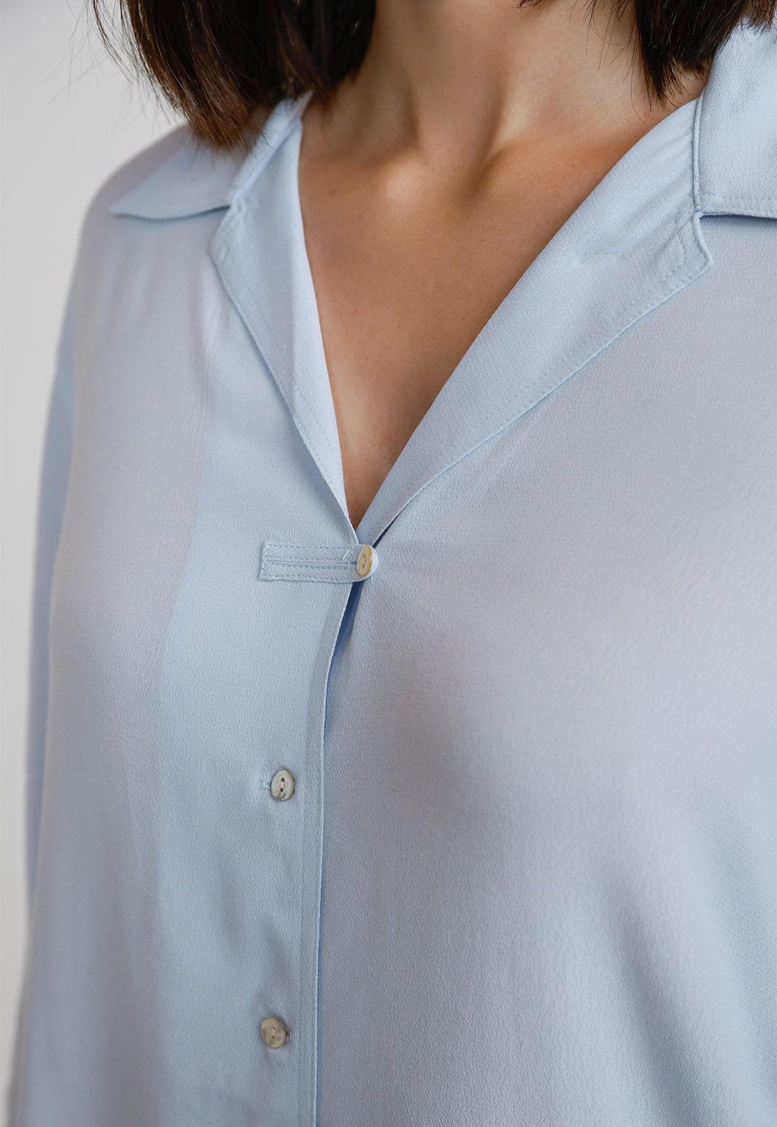 Blusa Mujer Calista Celeste-2