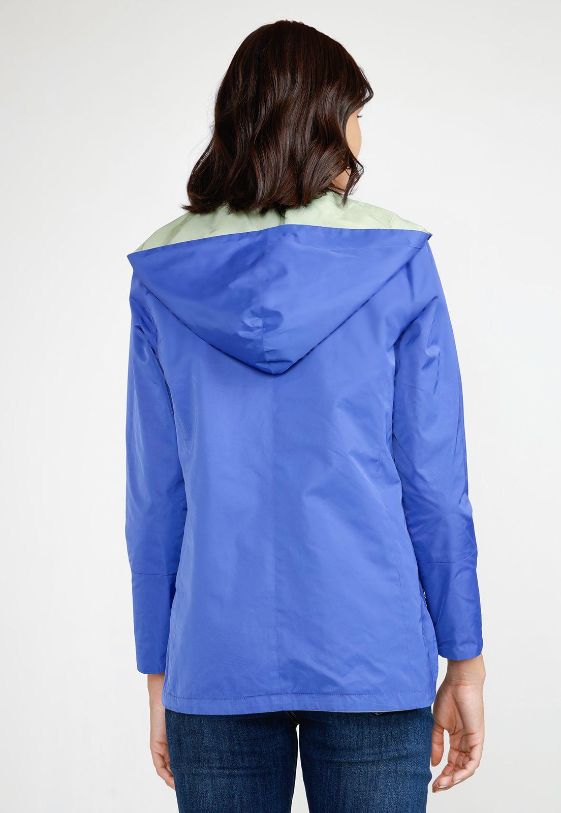Chaqueta Mujer Reversible Eva Verde/Azulino-3