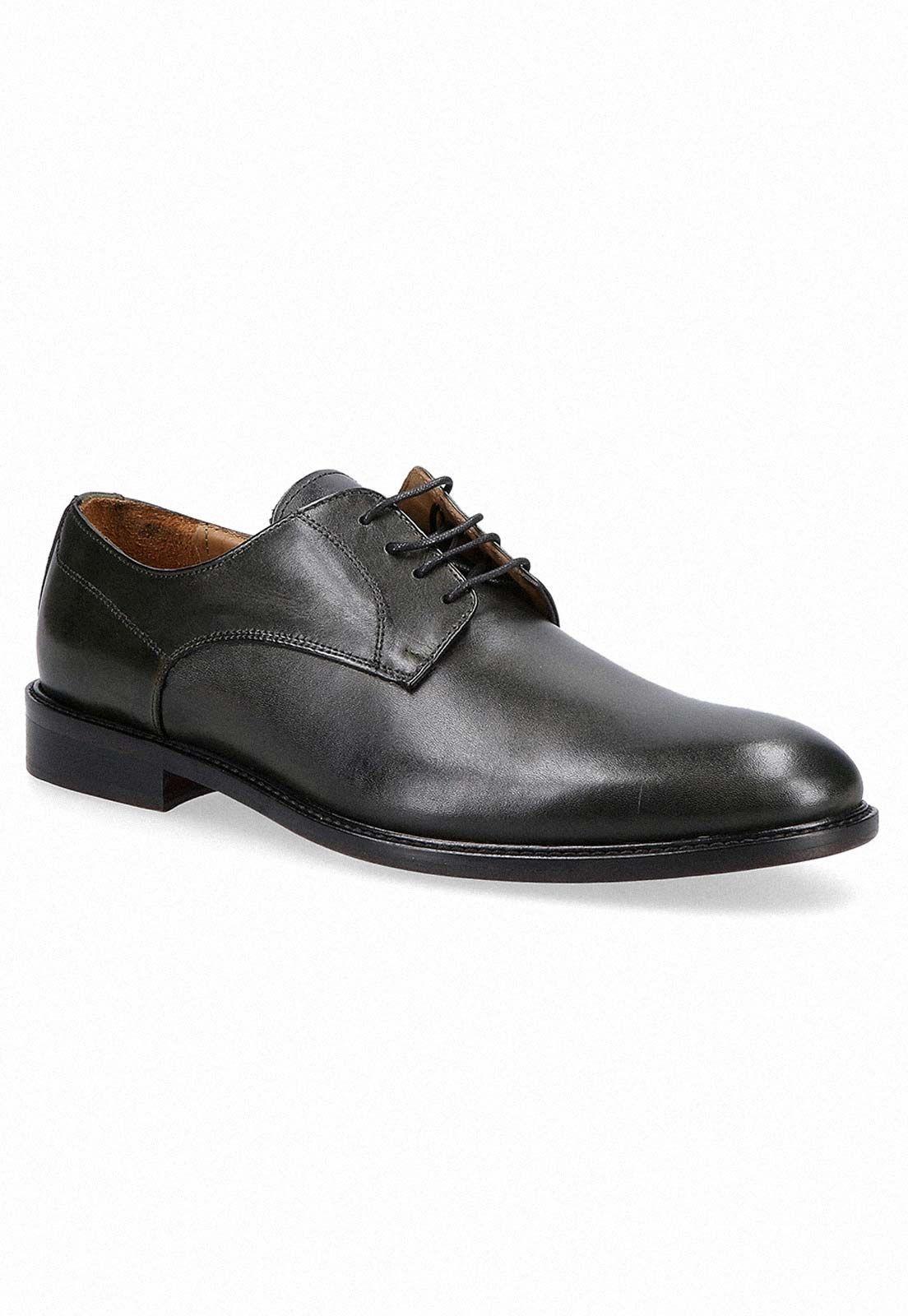 Zapatos Formal Italianos Voltago Plain Toe Oxford Verde-0