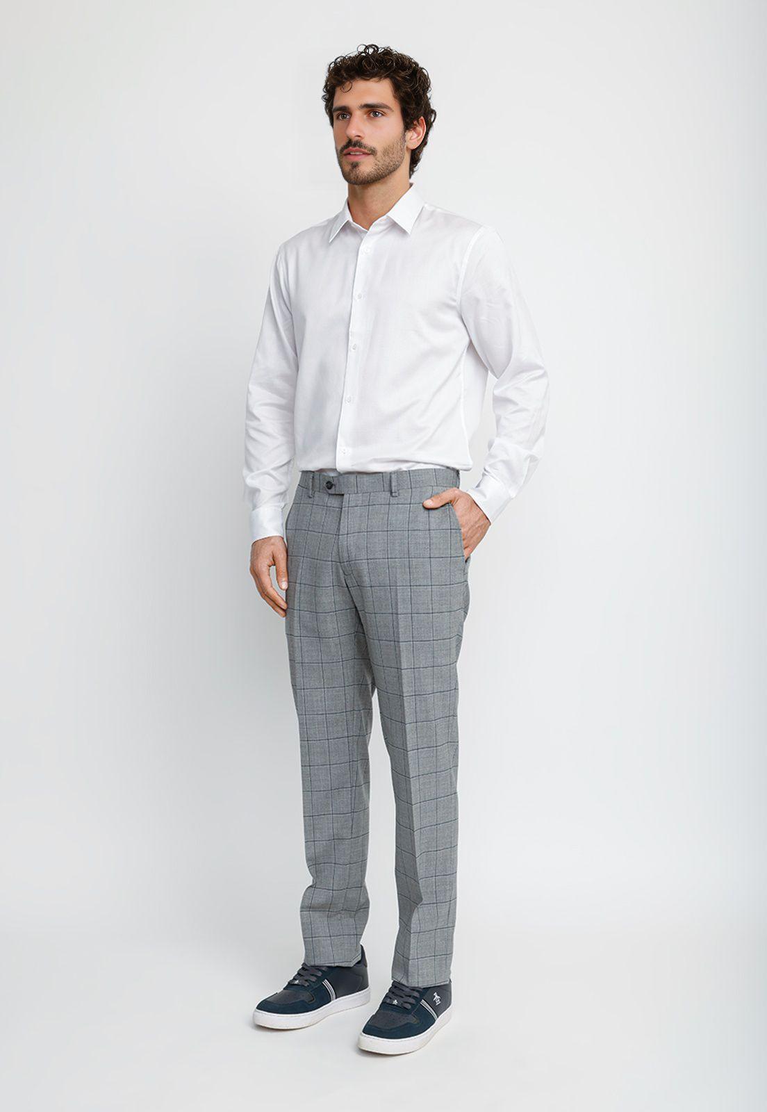 Pantalón Hombre Formal Gris 28531/901F-3