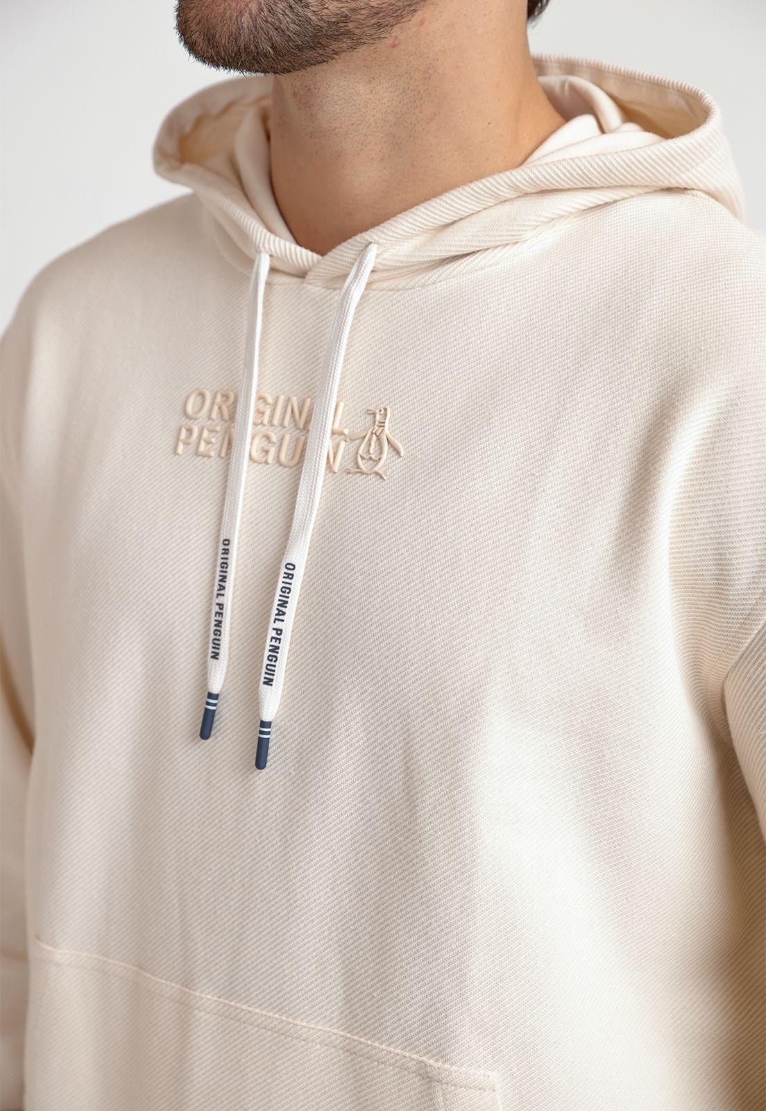 Poleron Hombre Hoodie Beige-2