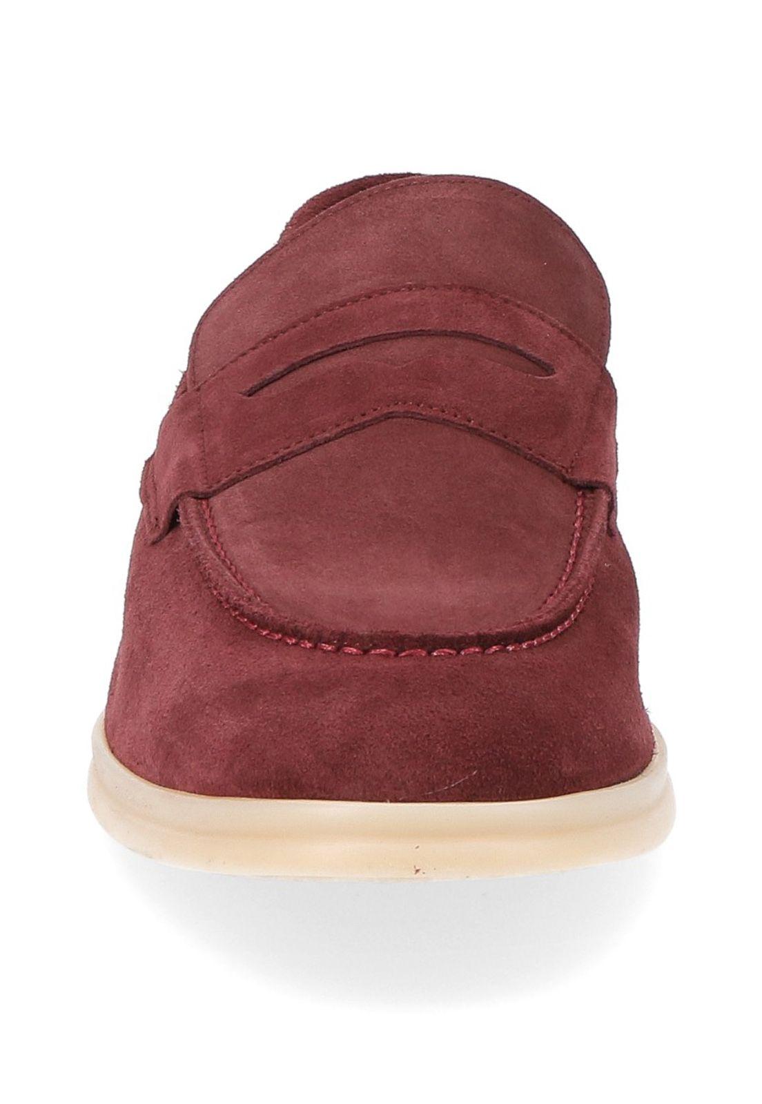 Mocasines Casual Italianos Salorno Moc Toe Burdeo-2