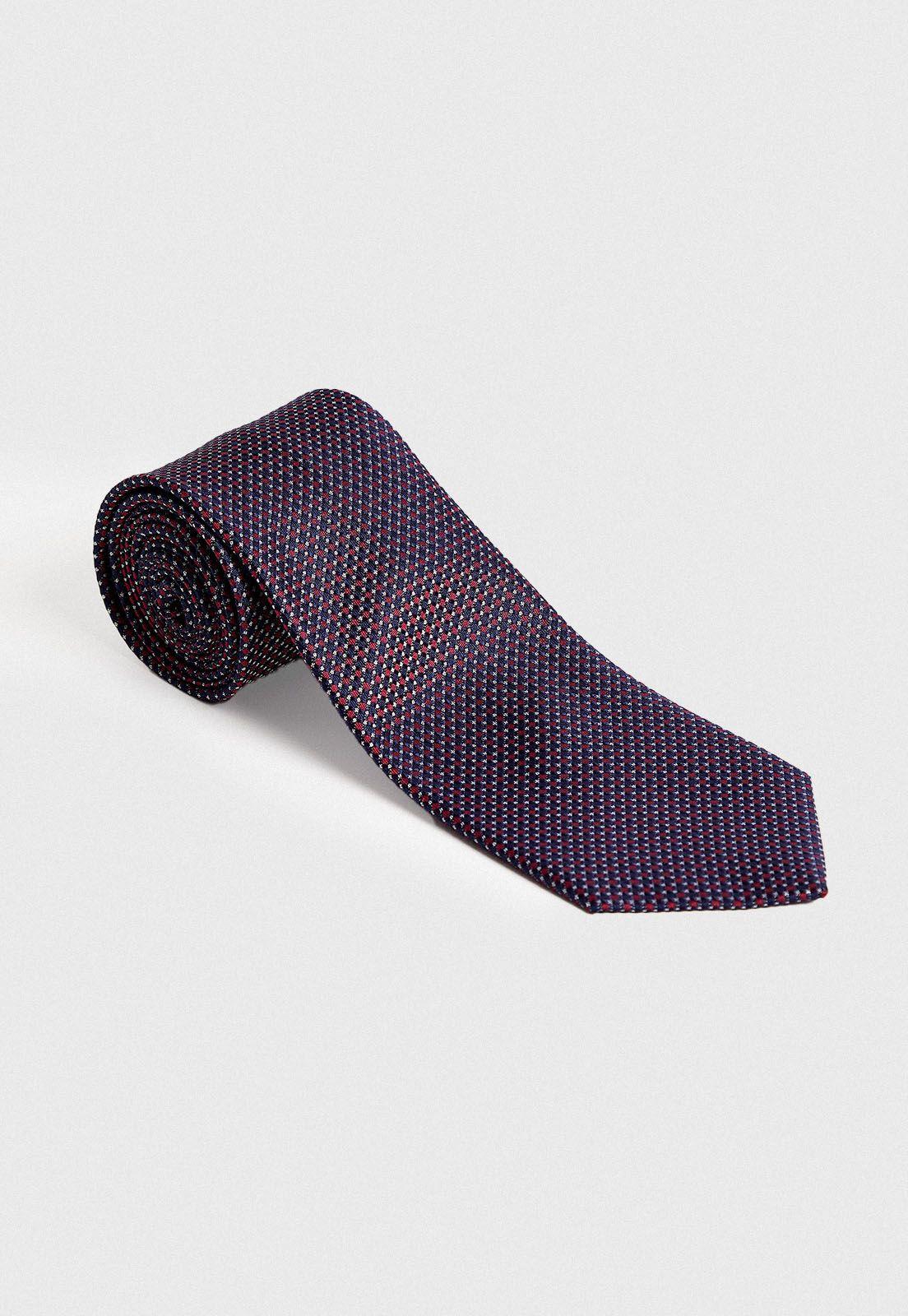Corbata hombre Formal Executive Seda Azul -0