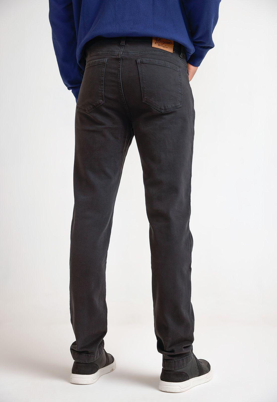 Pantalón Hombre Casual Negro-1