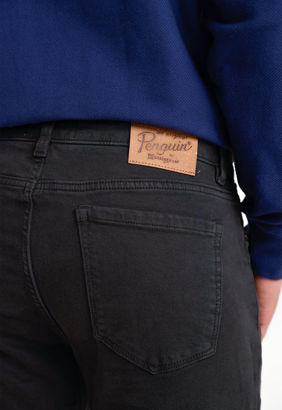 Pantalón Hombre Casual Negro-2