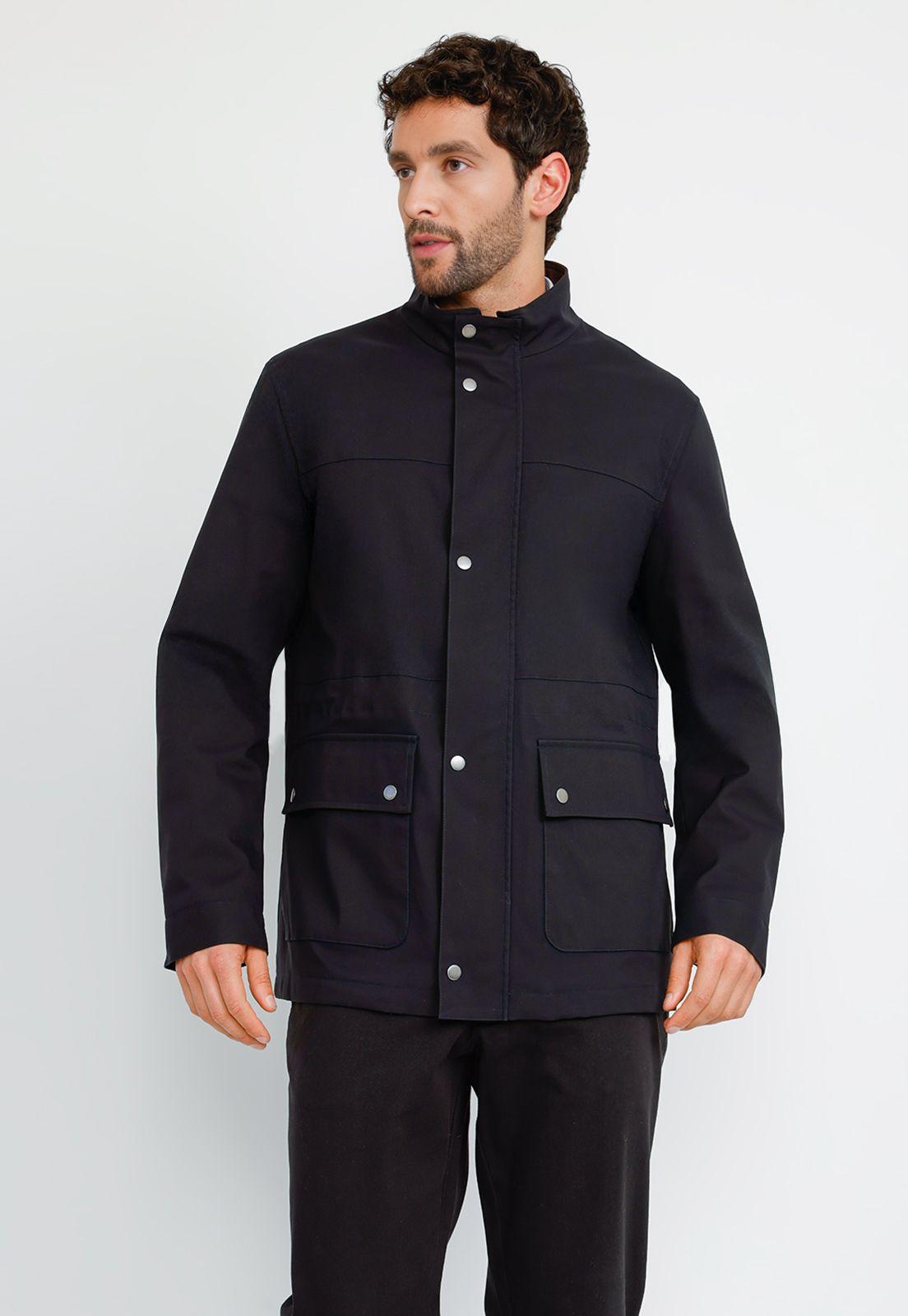 Chaqueta Casual Hombre Tesla Azul Marino-0