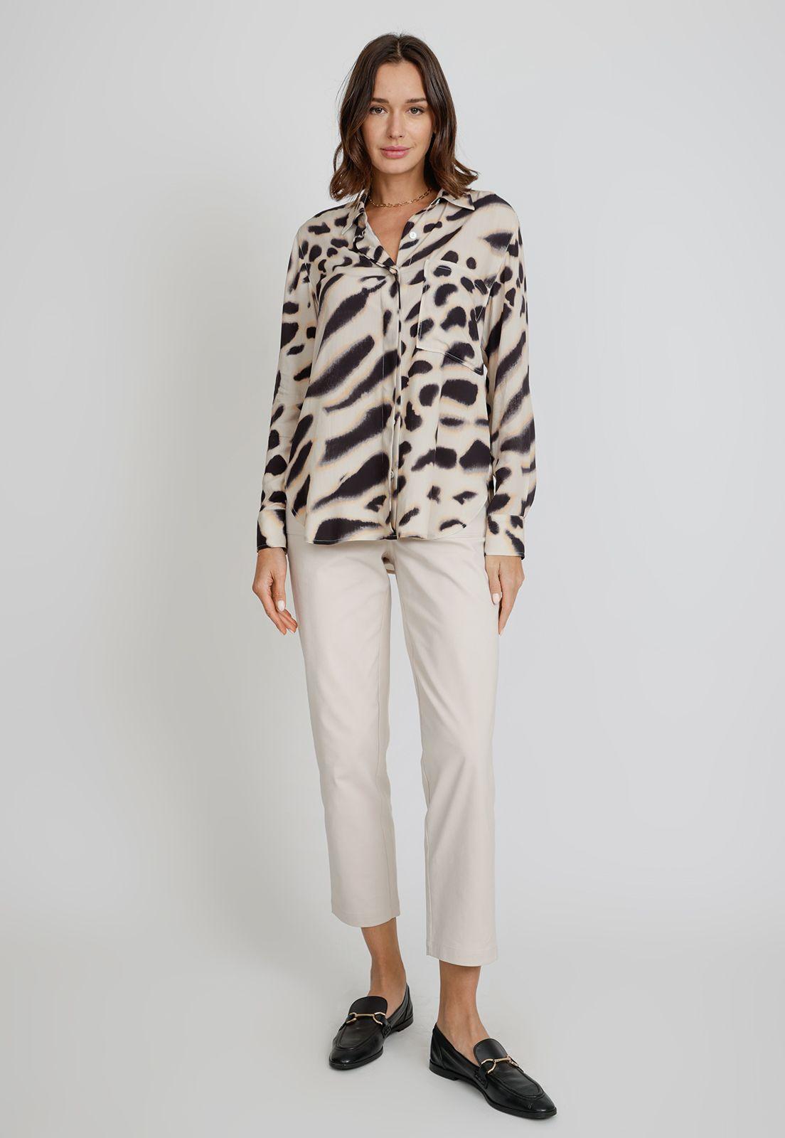 Blusa De Mujer Silvia Beige-3