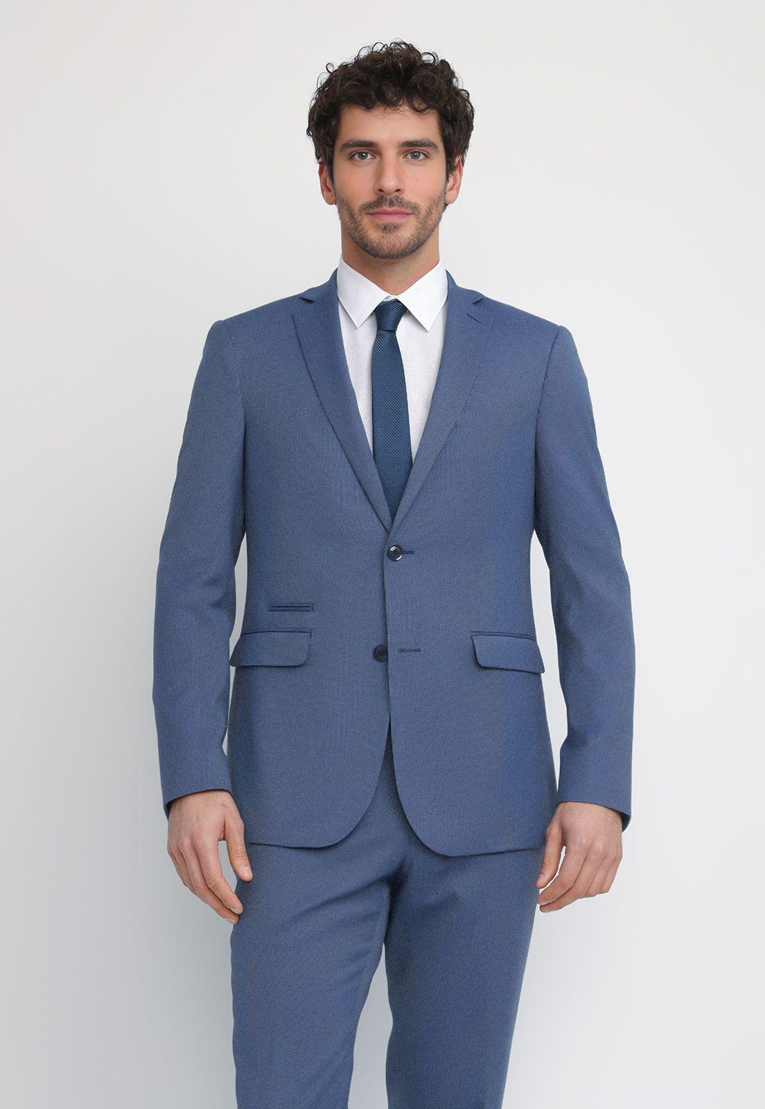 Chaqueta Formal Hombre Suit Separate Azul Piedra THE WASHABLE VS-0