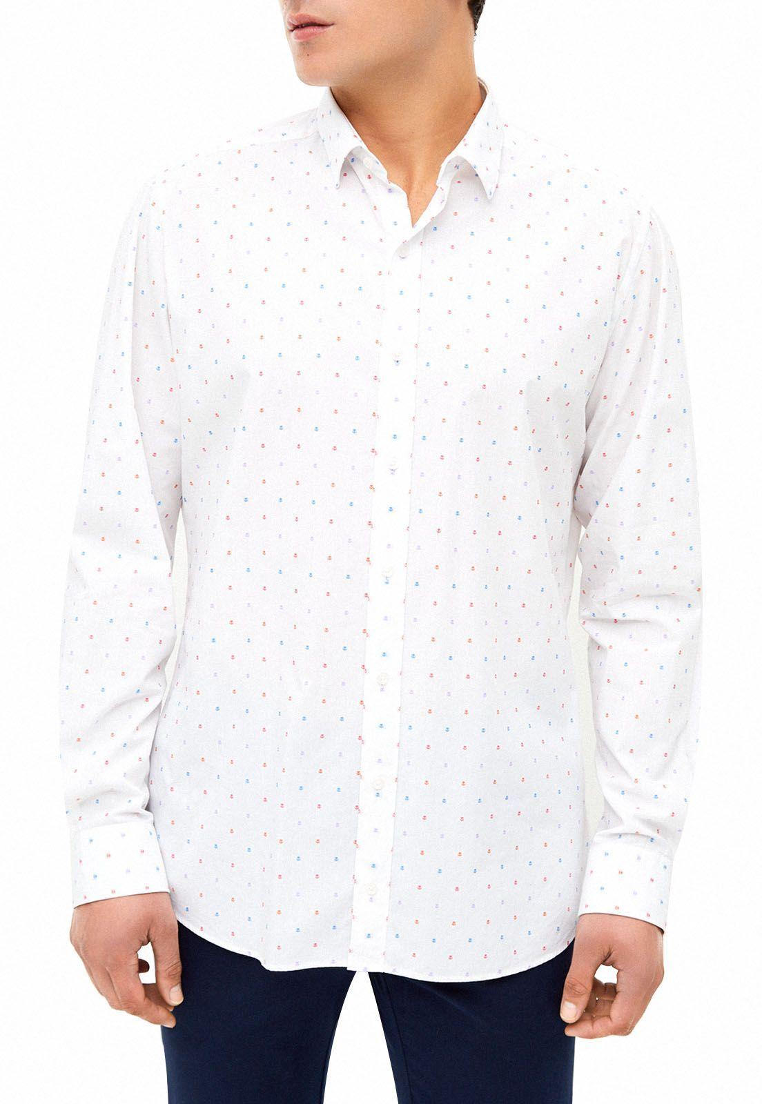 Camisa Ml Gizem Blanco-0