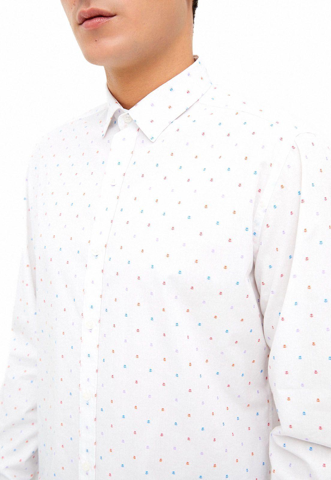 Camisa Ml Gizem Blanco-2