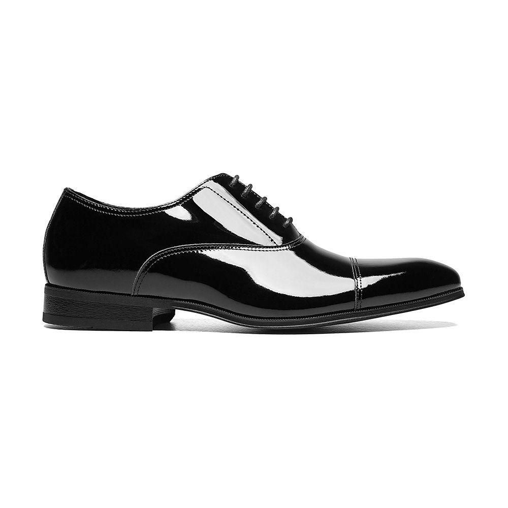 Zapatos Tux Cap Oxford Negro-2
