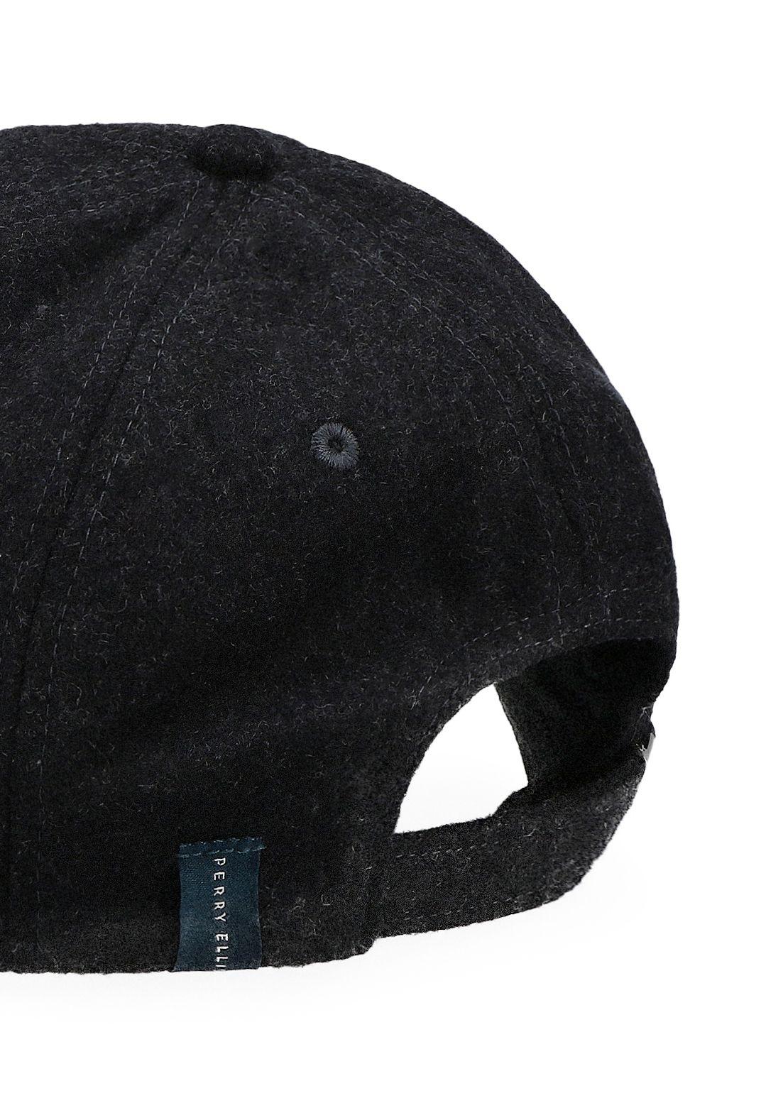 Gorra Baseball Lana Gris Melange-2