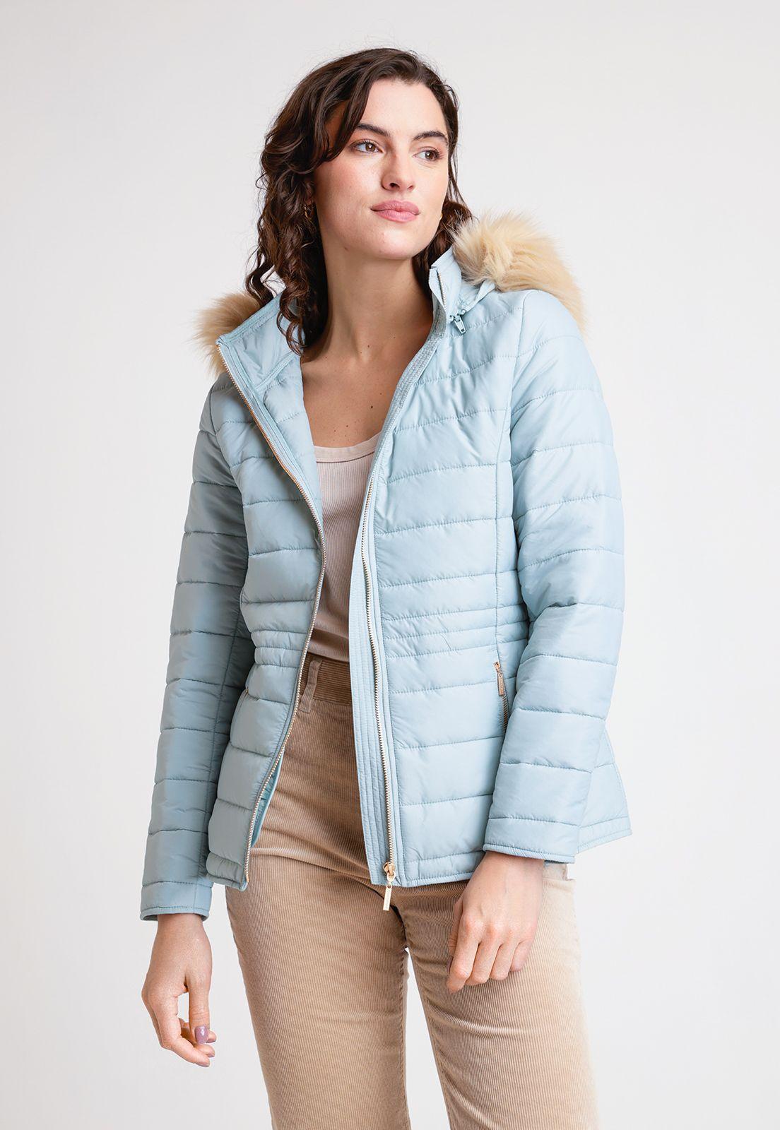 Parka de Mujer Modelo Lorenza Color Menta-0