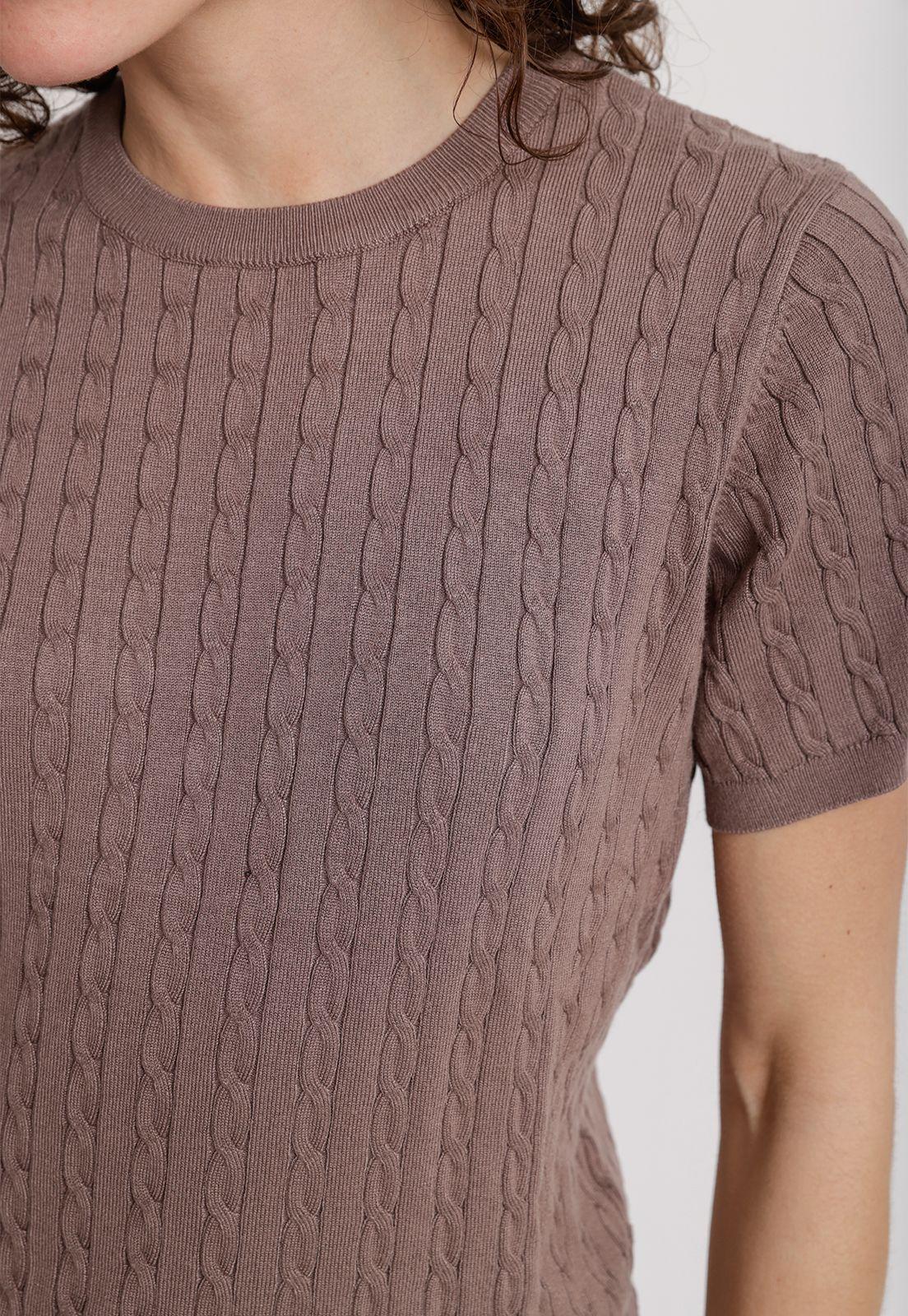 Tejido Taupe Alanis Mujer-2