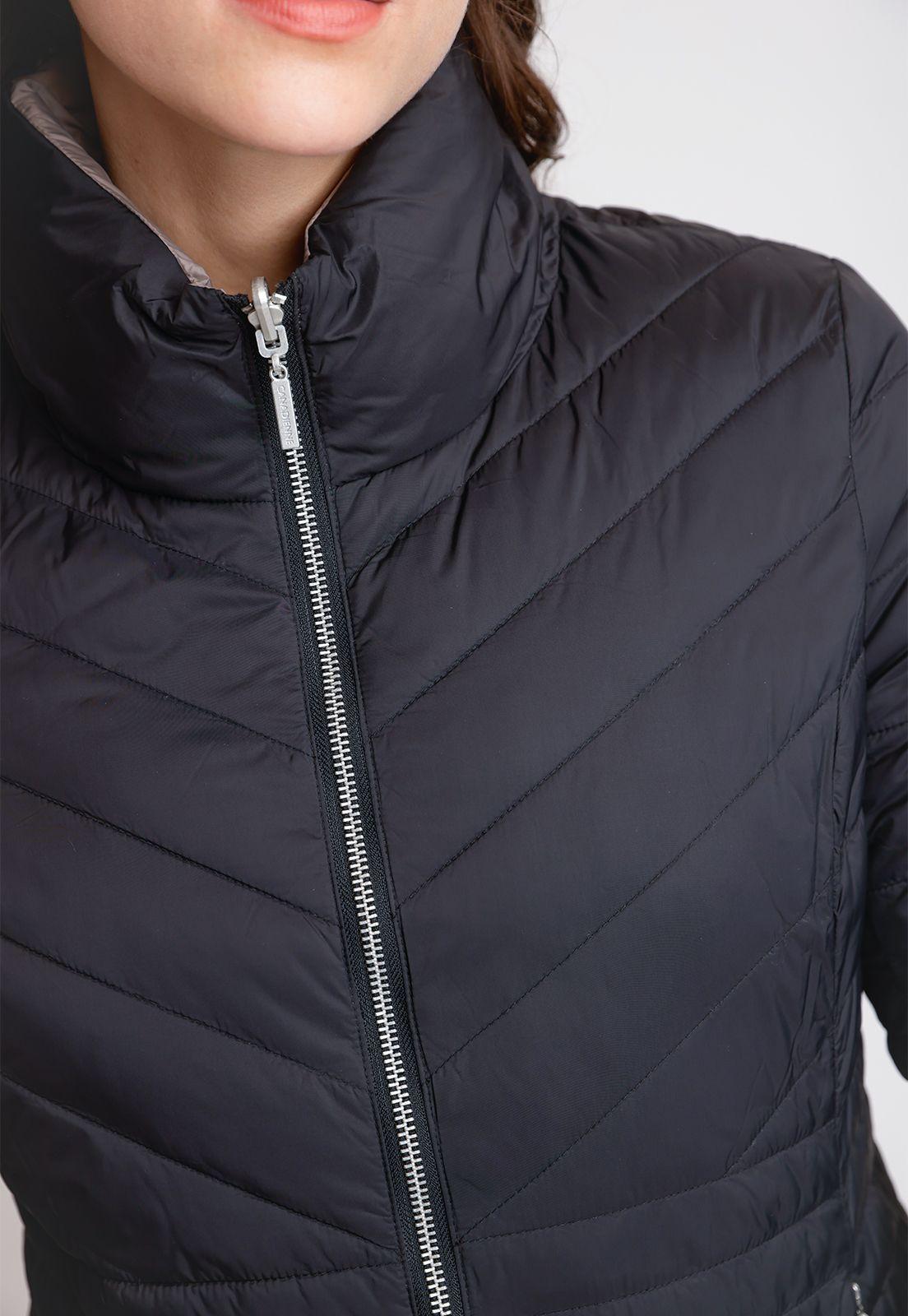 Parka Reversible De Mujer Erin Color Negro-5