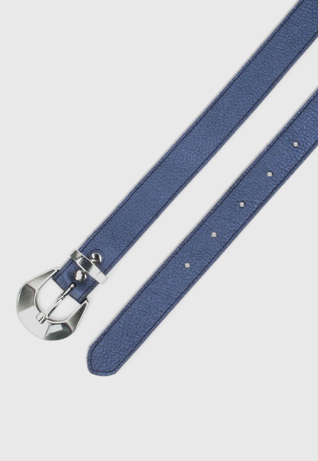 Cinturón De Mujer Modelo Can24-002 Color Azul-1