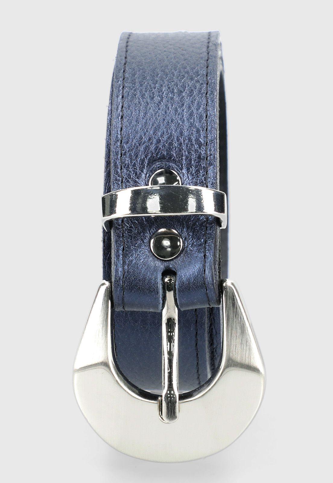 Cinturón De Mujer Modelo Can24-002 Color Azul-2